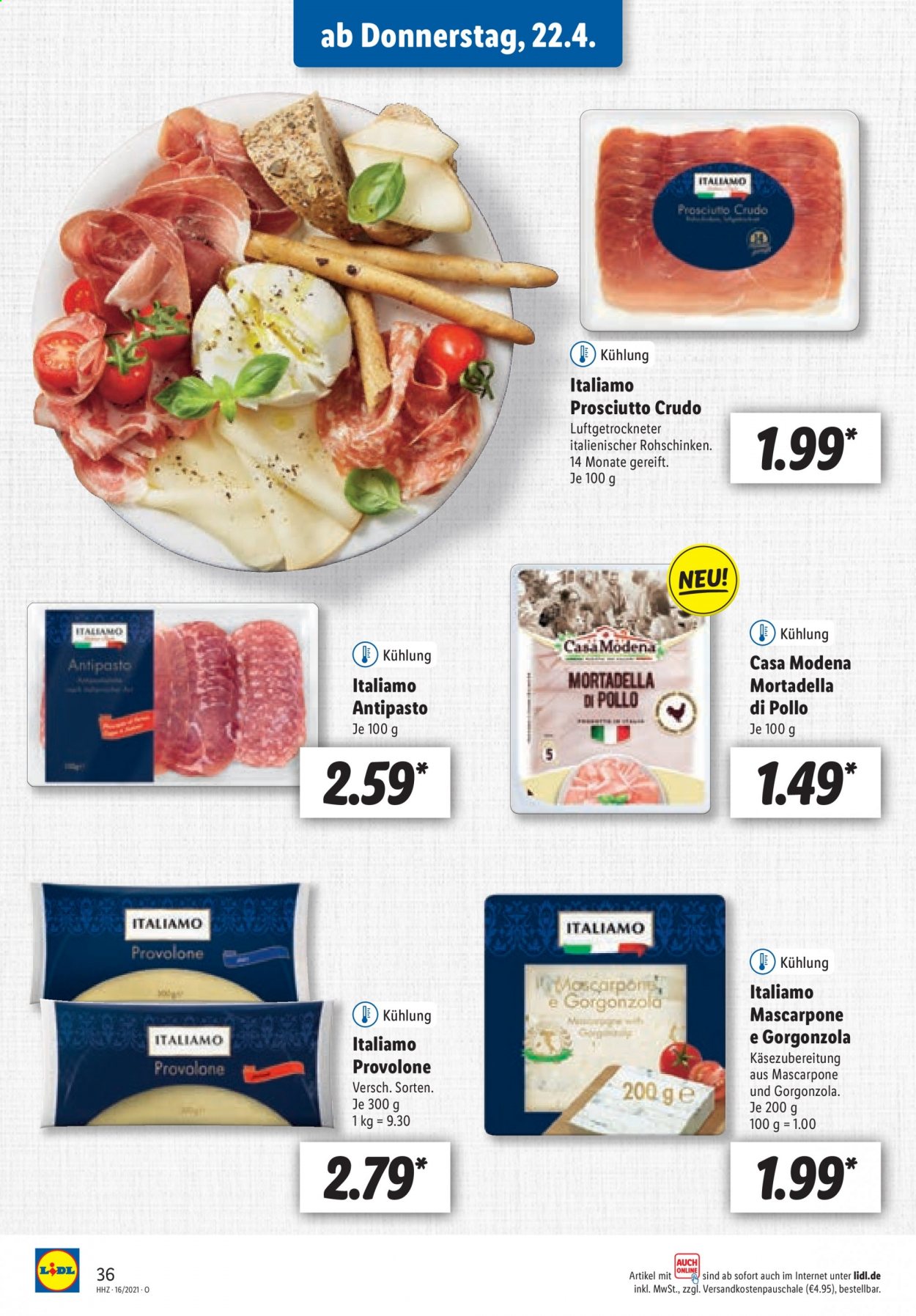 Lidl Prospekte  - 19.04.2021 - 24.04.2021. Seite 36
