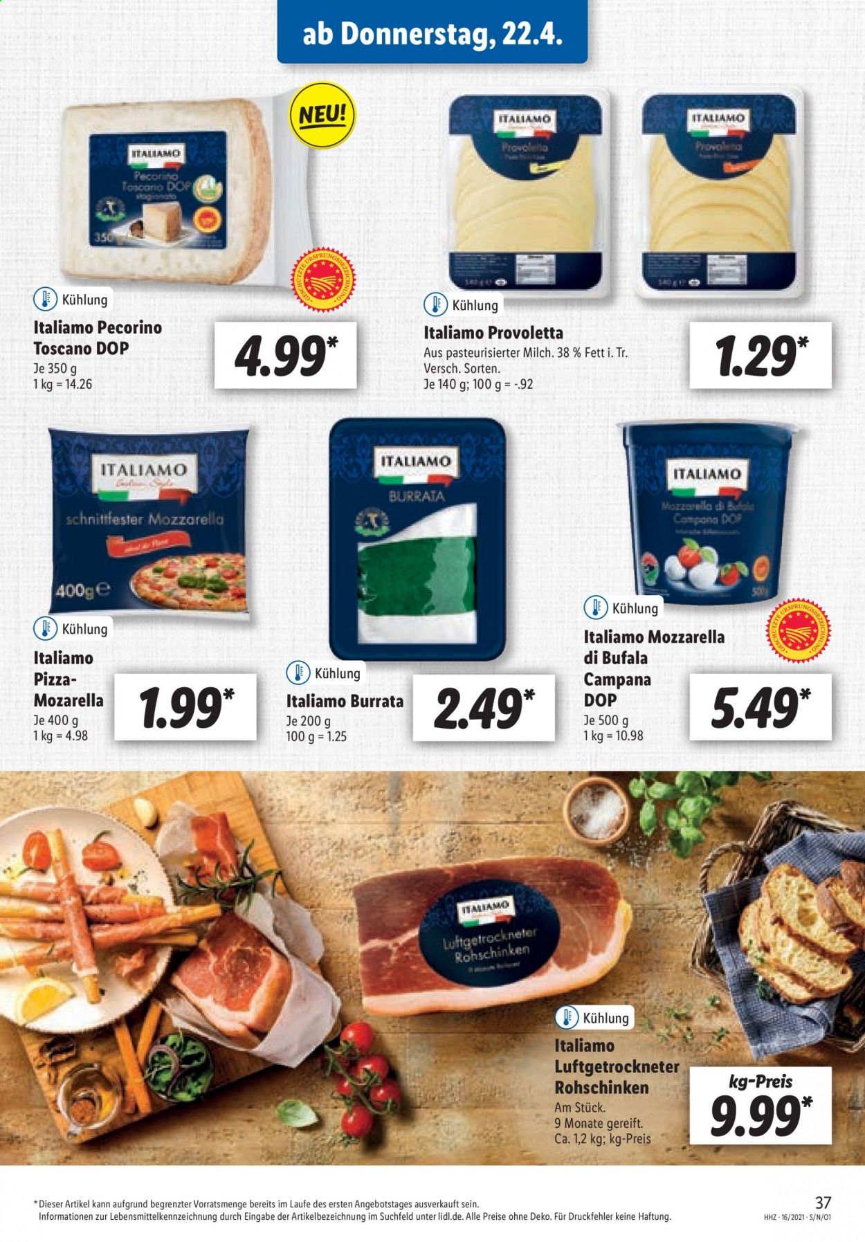 Lidl Prospekte  - 19.04.2021 - 24.04.2021. Seite 37