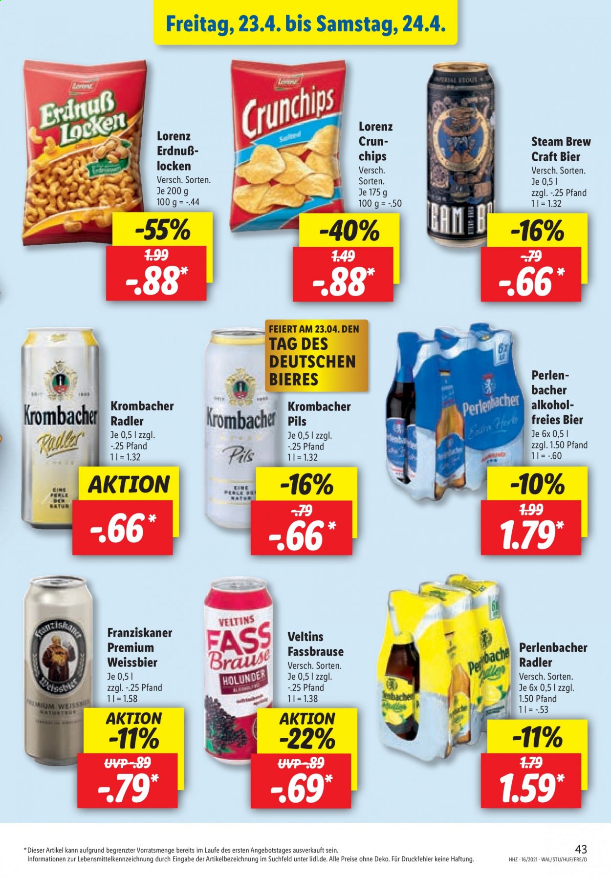 Lidl Prospekte  - 19.04.2021 - 24.04.2021. Seite 43