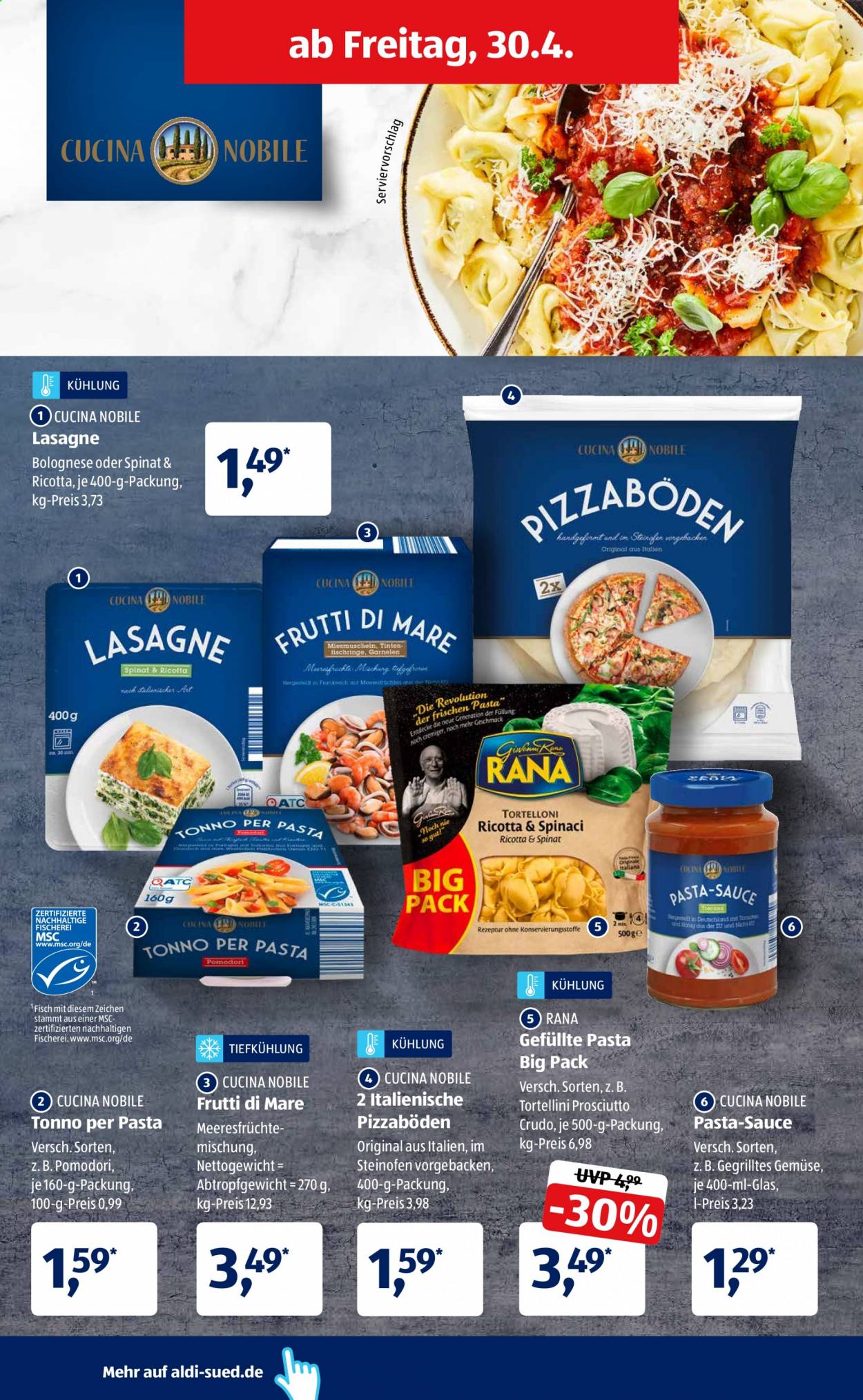 ALDI SÜD Prospekte  - 26.04.2021 - 1.05.2021. Seite 30