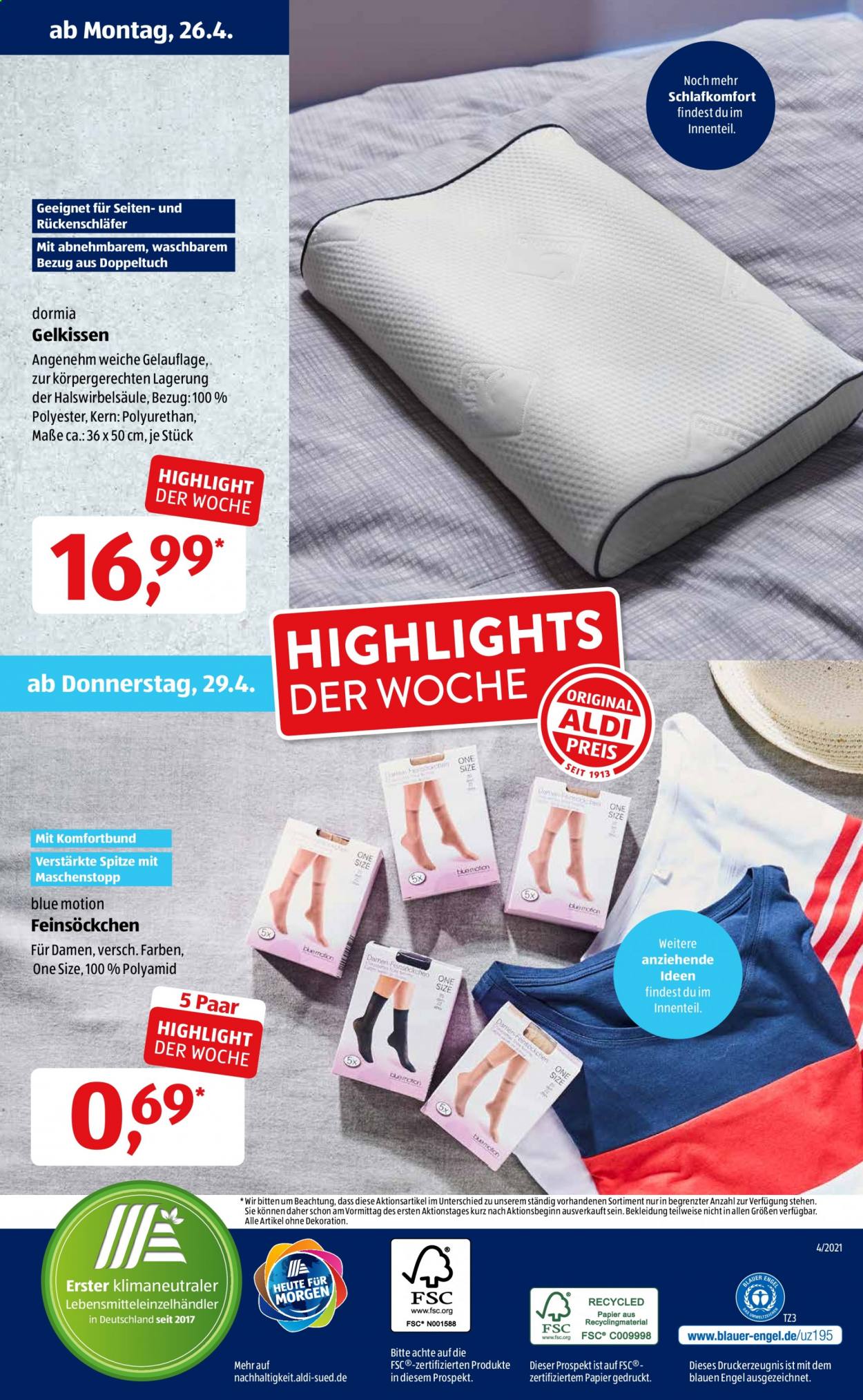 ALDI SÜD Prospekte  - 26.04.2021 - 1.05.2021. Seite 38
