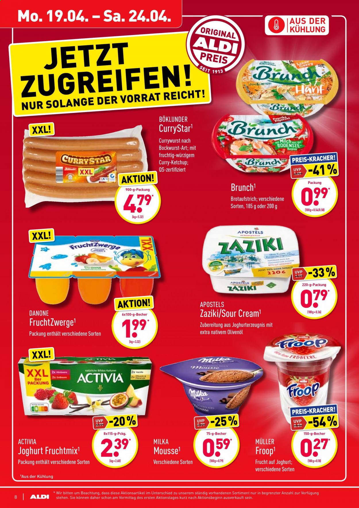 ALDI Nord Prospekte  - 19.04.2021 - 24.04.2021. Seite 8