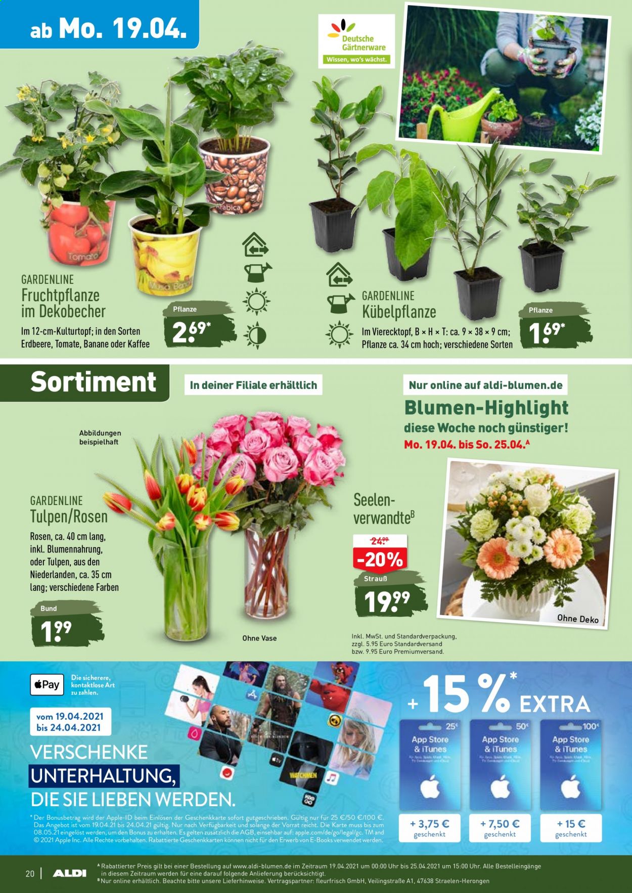 ALDI Nord Prospekte  - 19.04.2021 - 24.04.2021. Seite 20