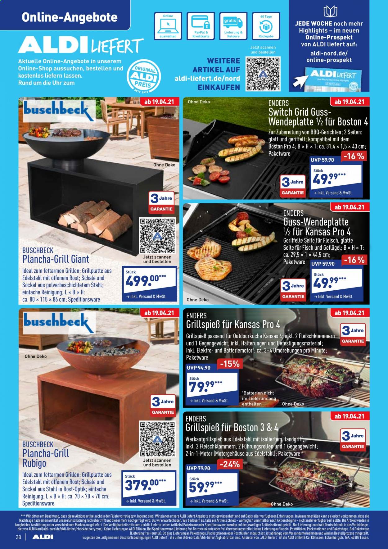 ALDI Nord Prospekte  - 19.04.2021 - 24.04.2021. Seite 28