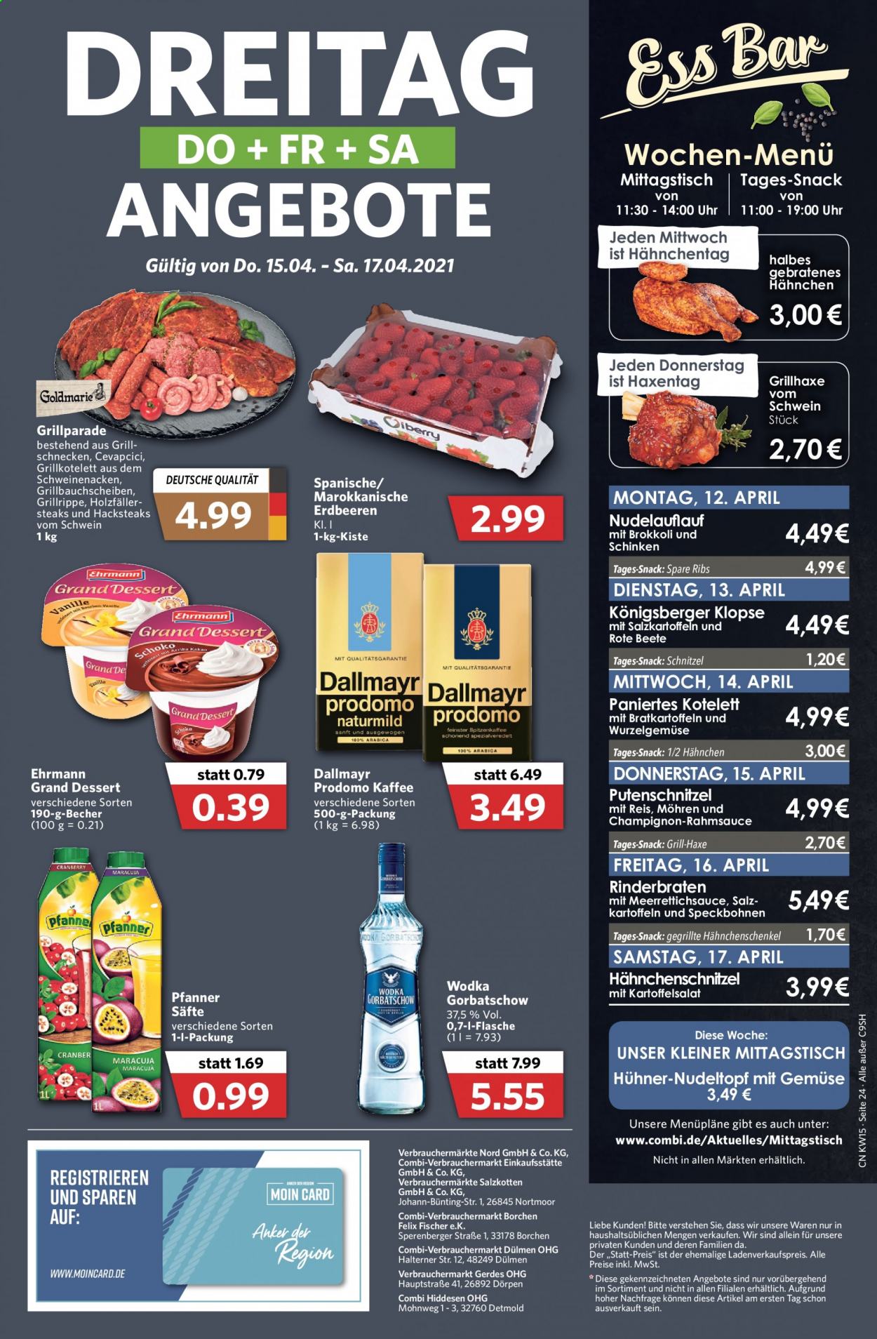 Combi Prospekte  - 12.04.2021 - 17.04.2021. Seite 24