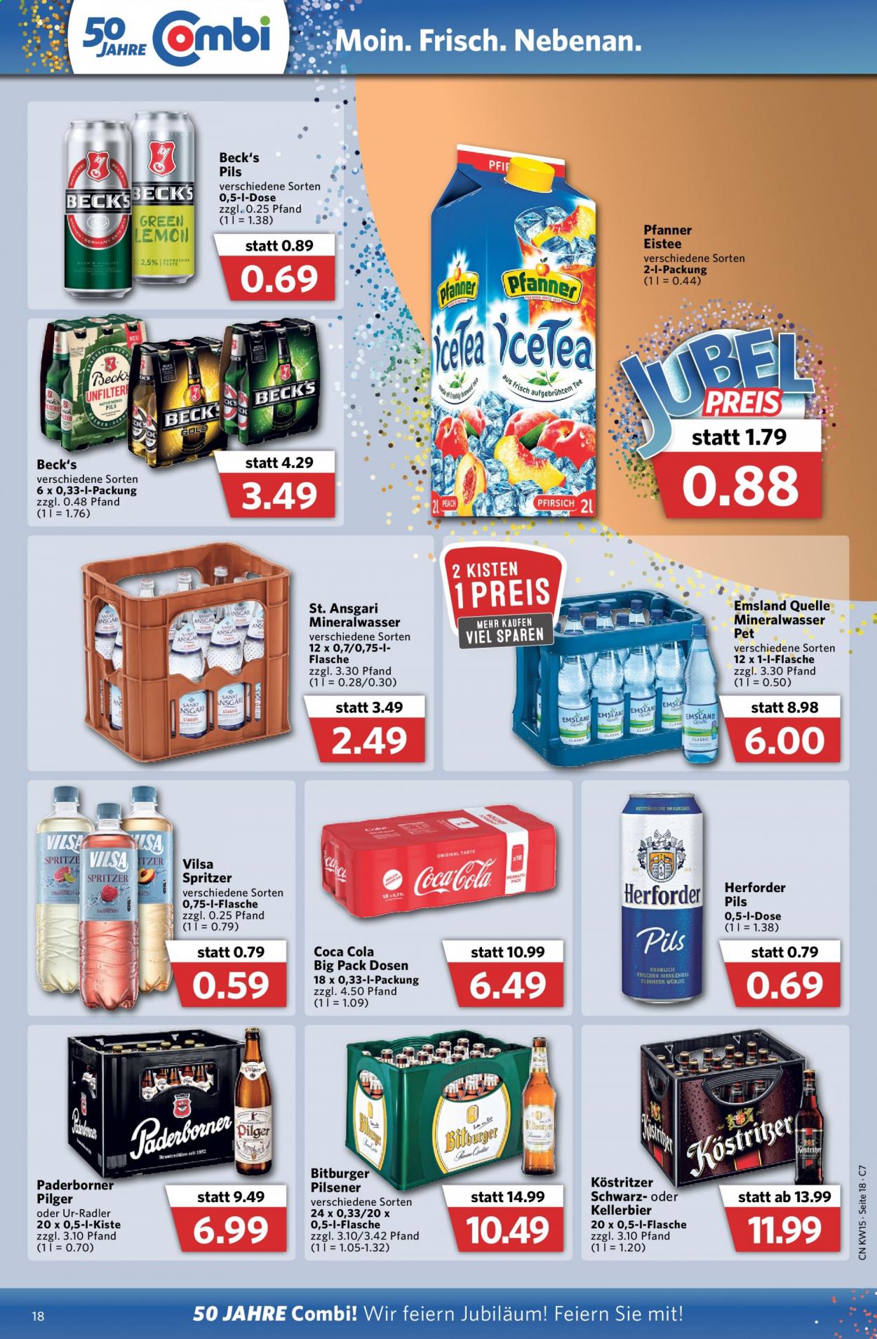 Combi Prospekte  - 12.04.2021 - 17.04.2021. Seite 18