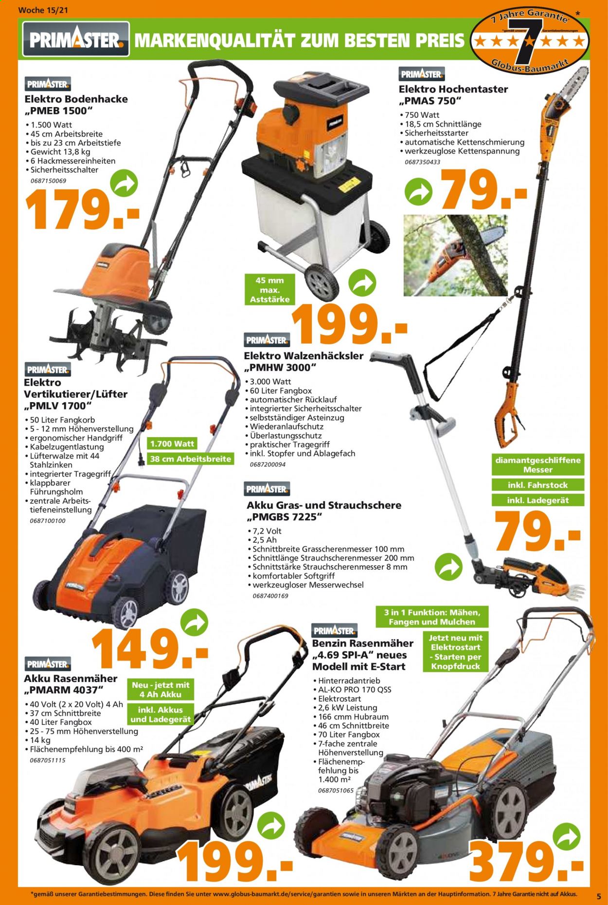 Globus Baumarkt Prospekte  - 12.04.2021 - 17.04.2021. Seite 5
