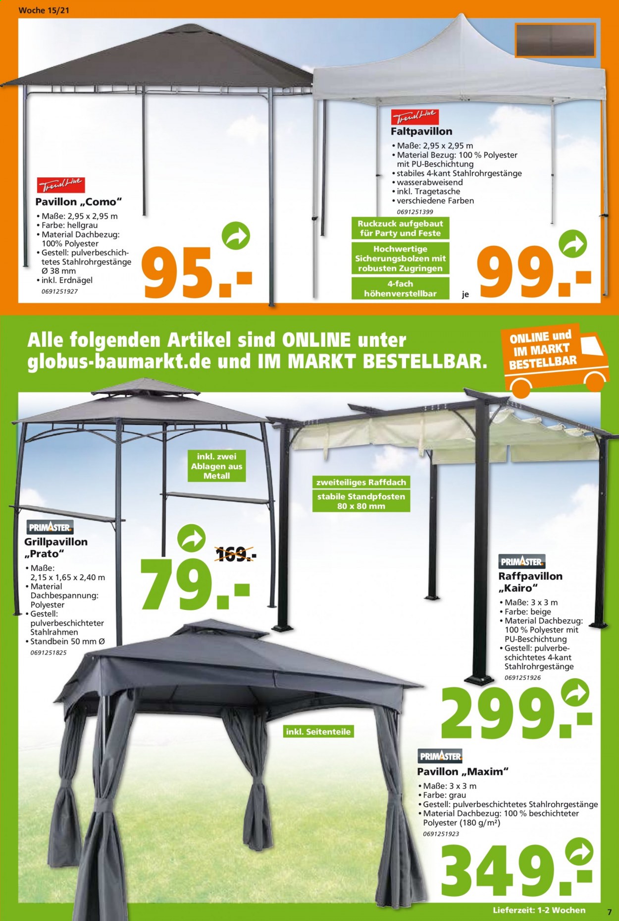 Globus Baumarkt Prospekte  - 12.04.2021 - 17.04.2021. Seite 7
