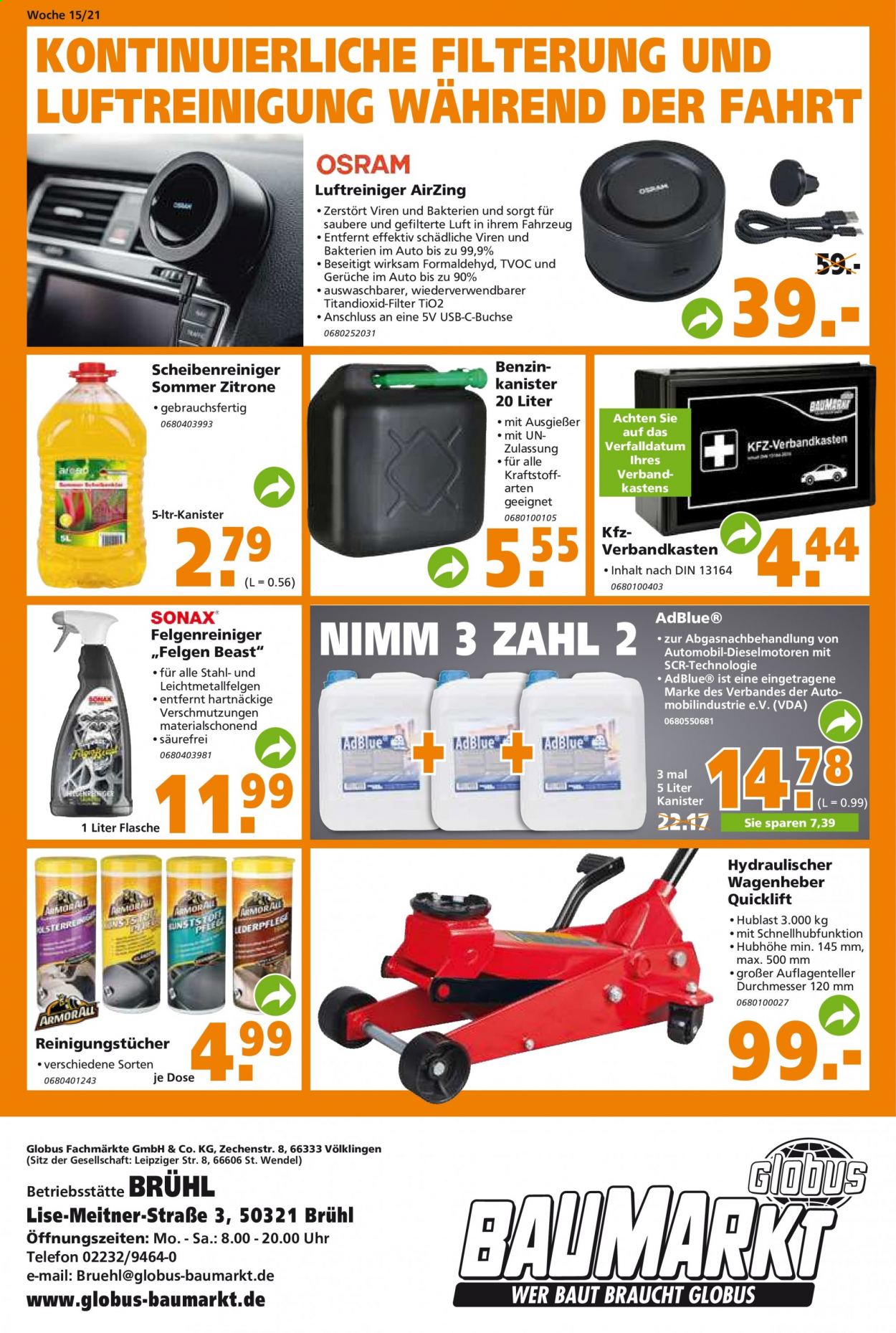 Globus Baumarkt Prospekte  - 12.04.2021 - 17.04.2021. Seite 20