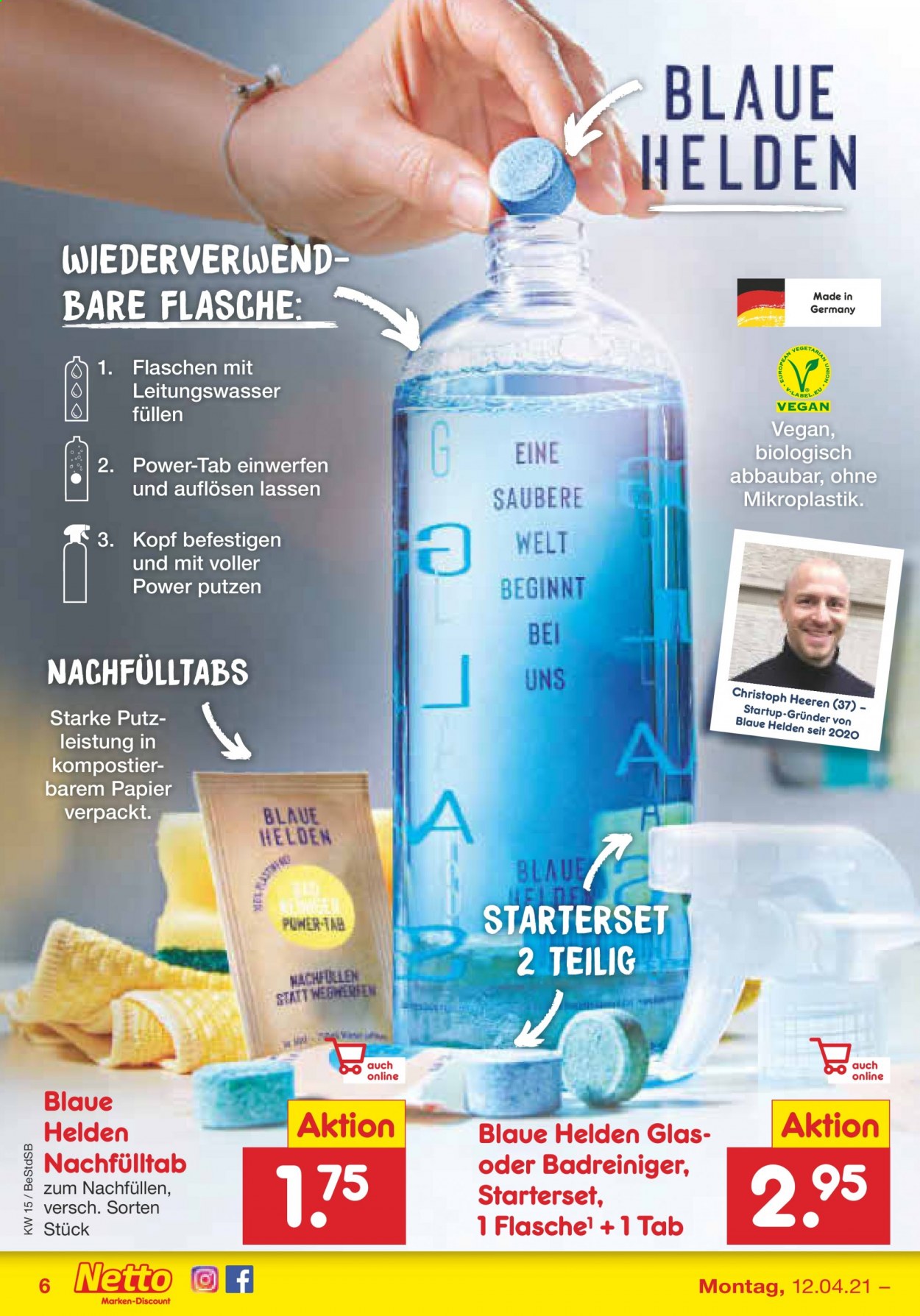 Netto Marken-Discount Prospekte  - 12.04.2021 - 17.04.2021. Seite 6