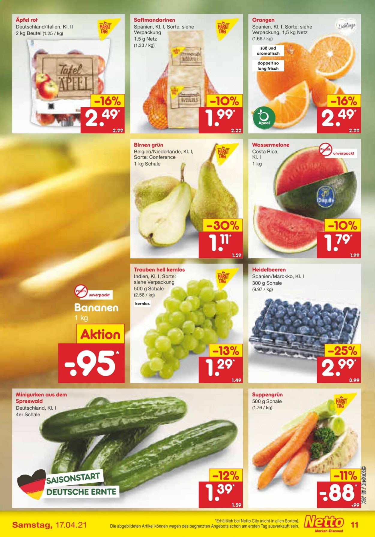 Netto Marken-Discount Prospekte  - 12.04.2021 - 17.04.2021. Seite 11