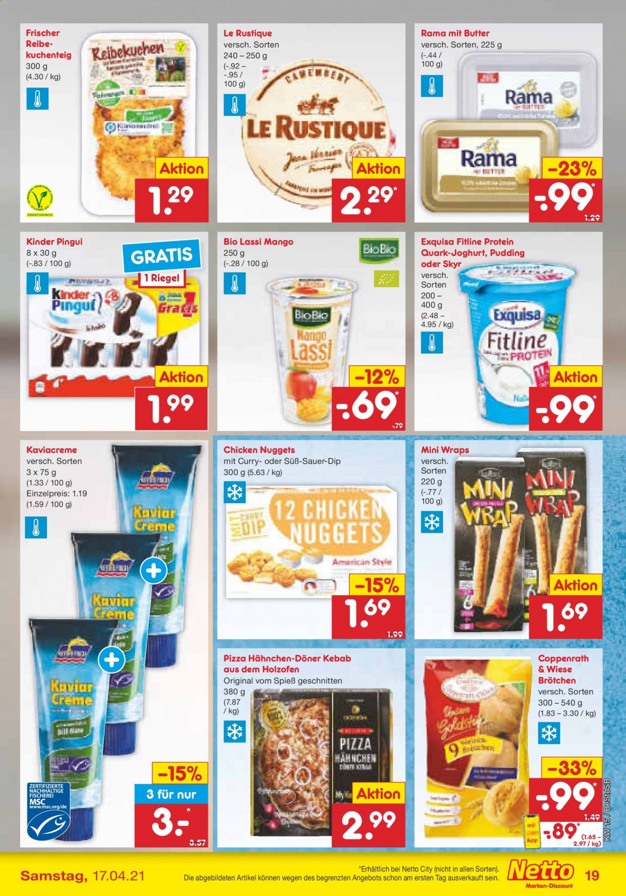 Netto Marken-Discount Prospekte  - 12.04.2021 - 17.04.2021. Seite 19
