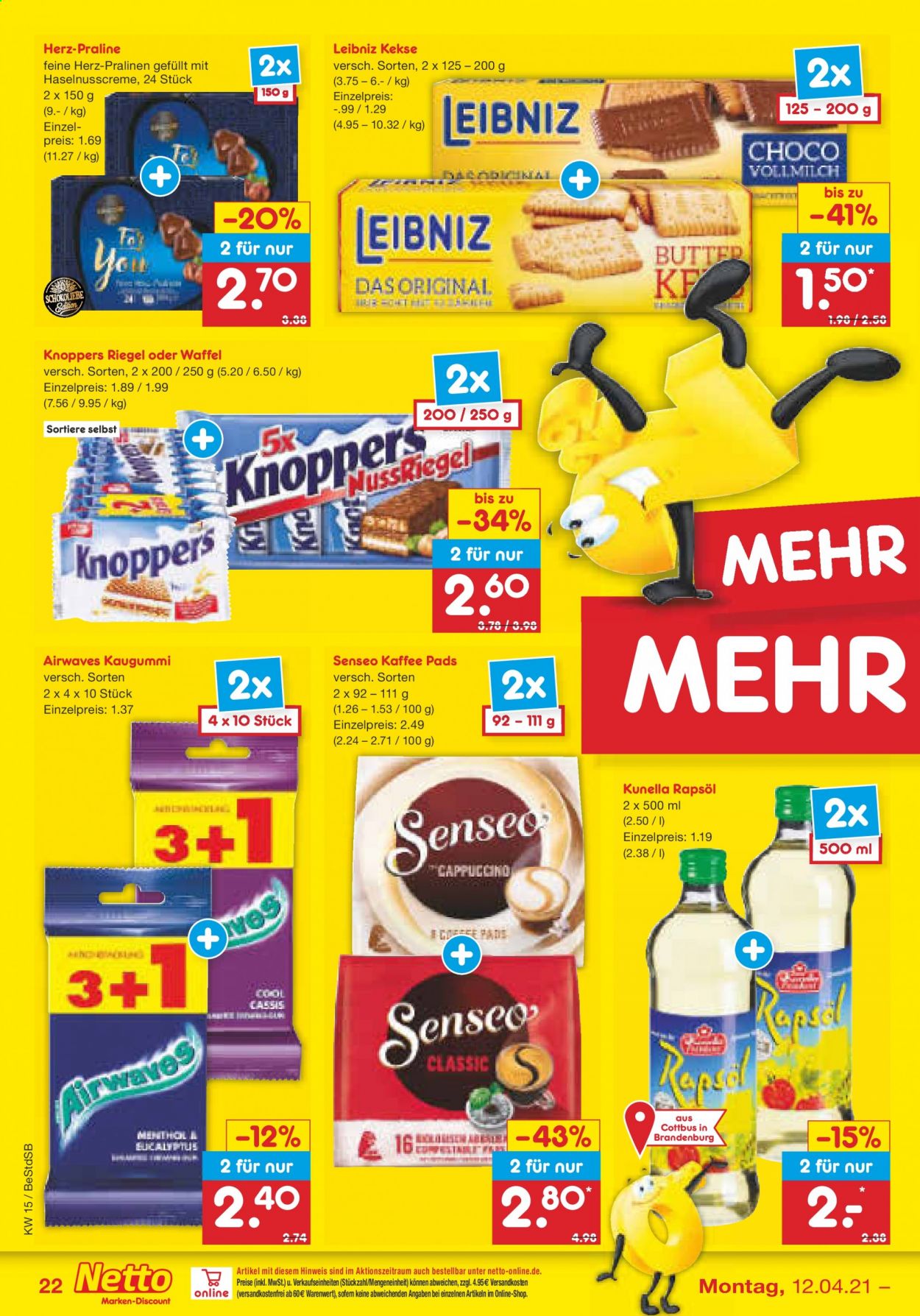 Netto Marken-Discount Prospekte  - 12.04.2021 - 17.04.2021. Seite 22