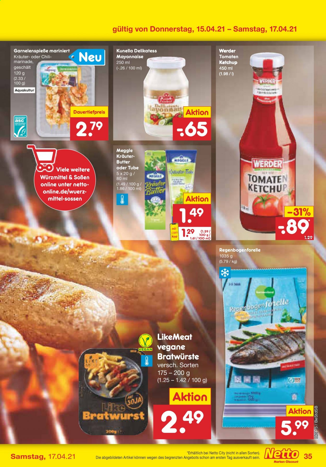 Netto Marken-Discount Prospekte  - 12.04.2021 - 17.04.2021. Seite 35