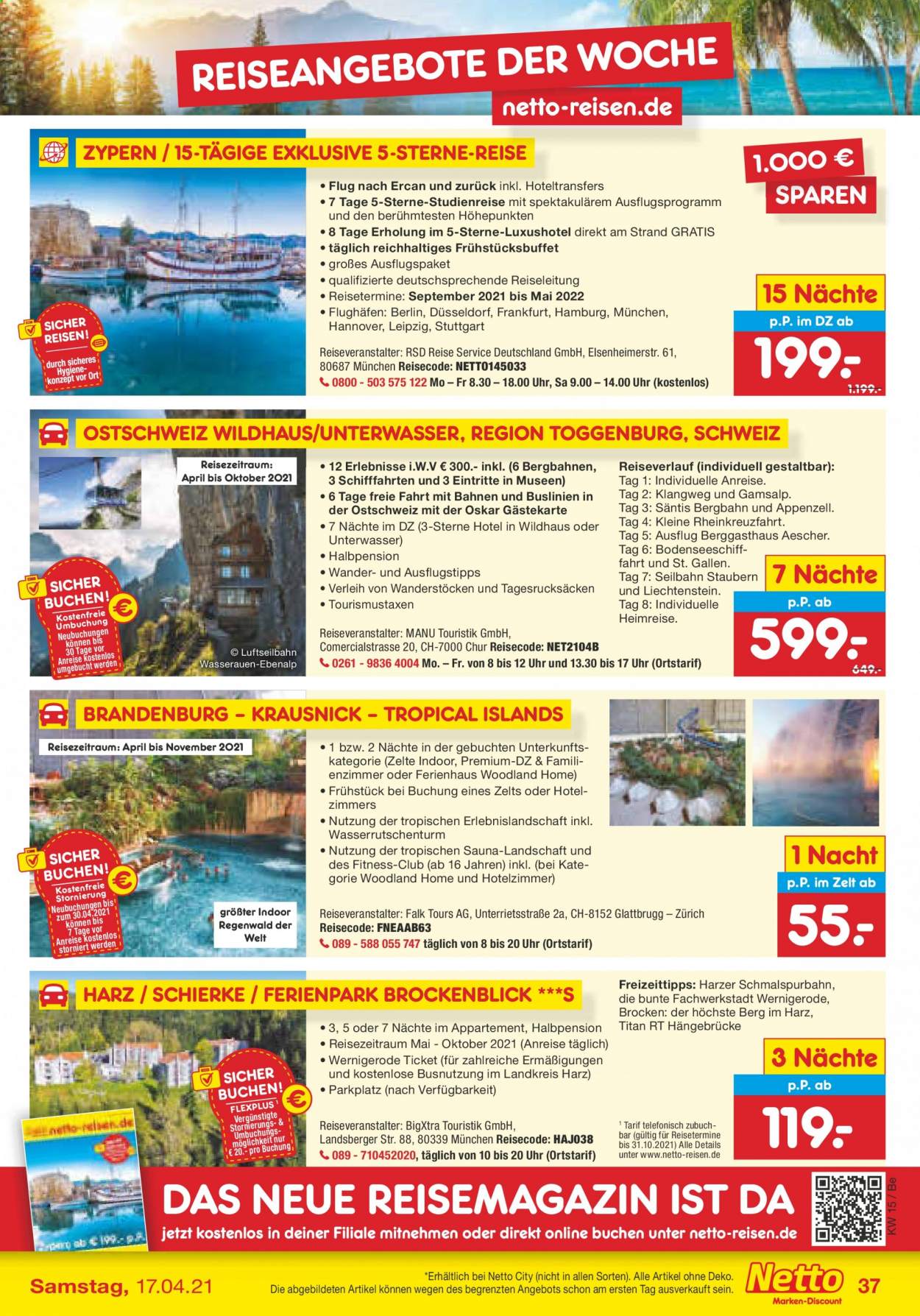 Netto Marken-Discount Prospekte  - 12.04.2021 - 17.04.2021. Seite 37