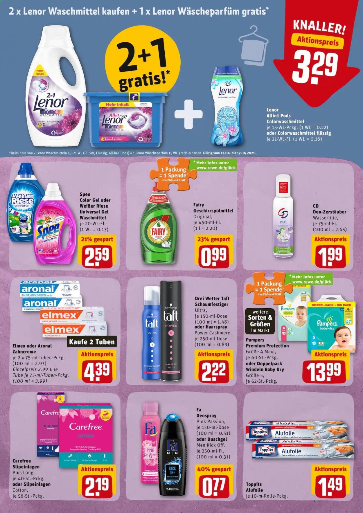 REWE Prospekte  - 12.04.2021 - 17.04.2021. Seite 15