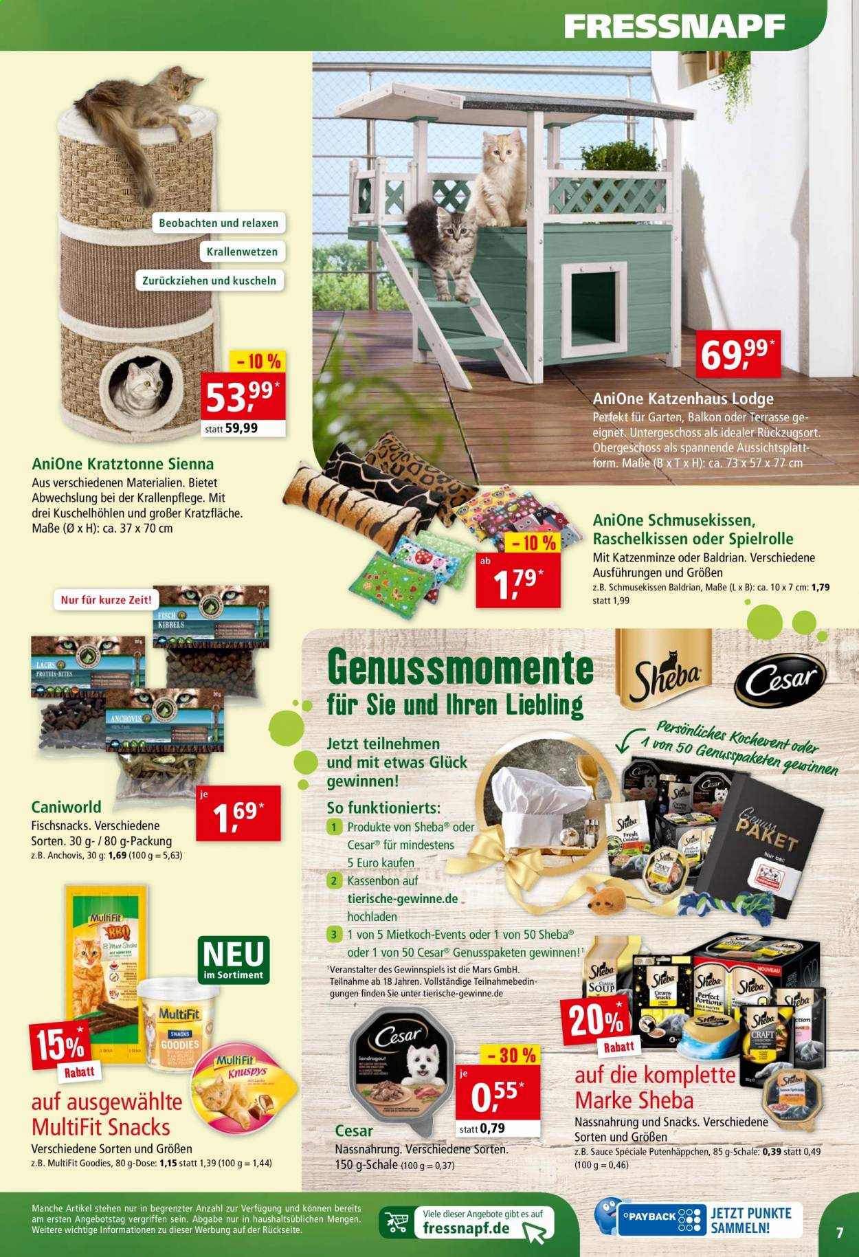 Fressnapf Prospekte  - 12.04.2021 - 17.04.2021. Seite 7