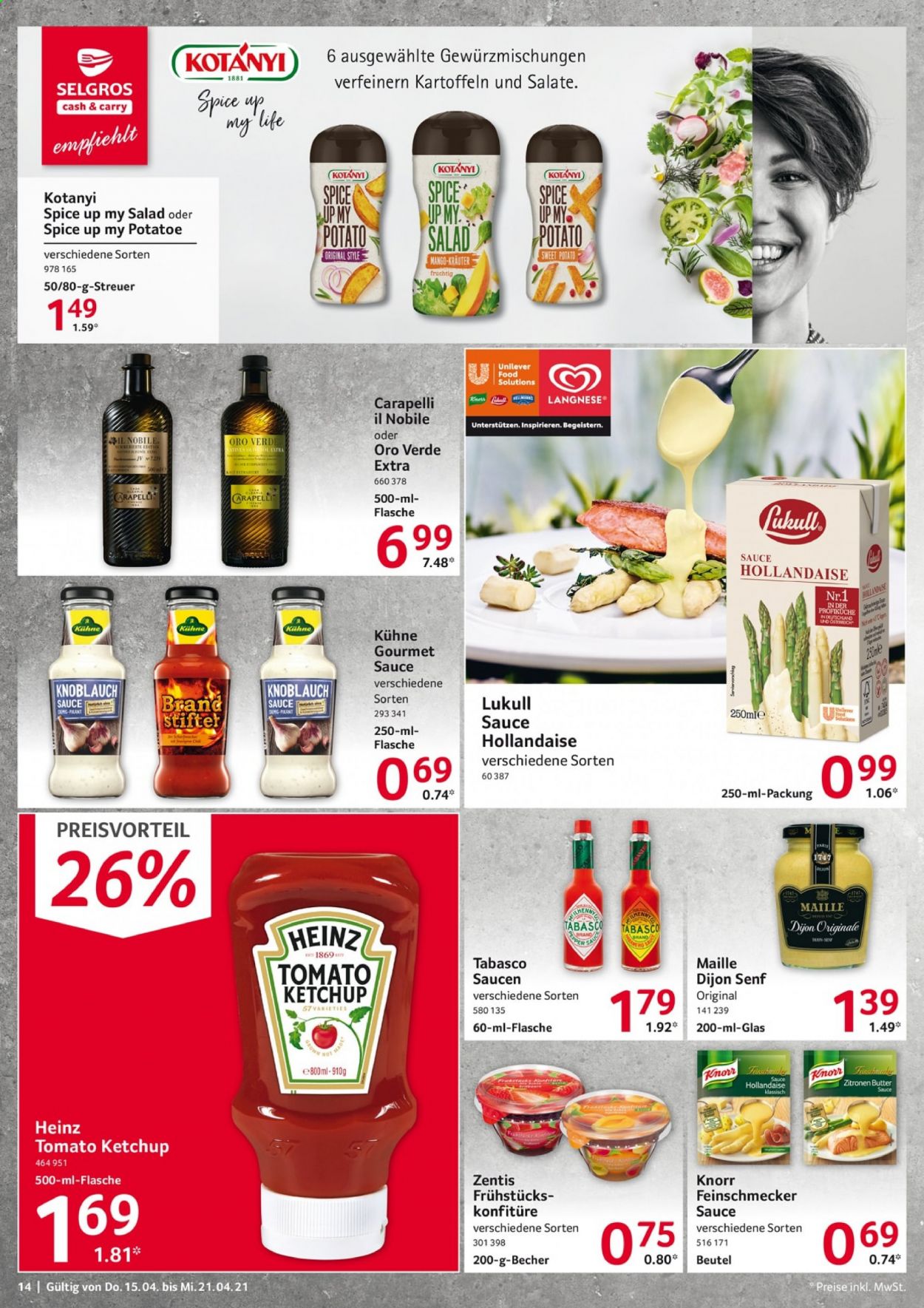 Selgros Prospekte  - 15.04.2021 - 21.04.2021. Seite 14