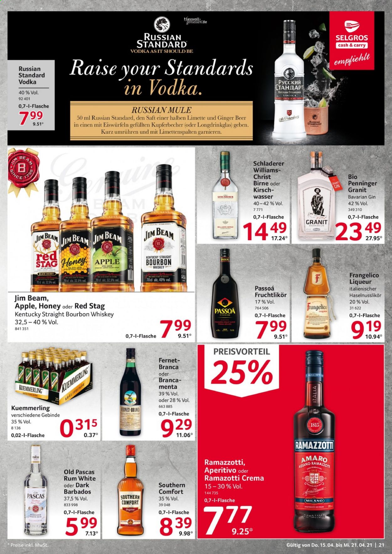 Selgros Prospekte  - 15.04.2021 - 21.04.2021. Seite 21
