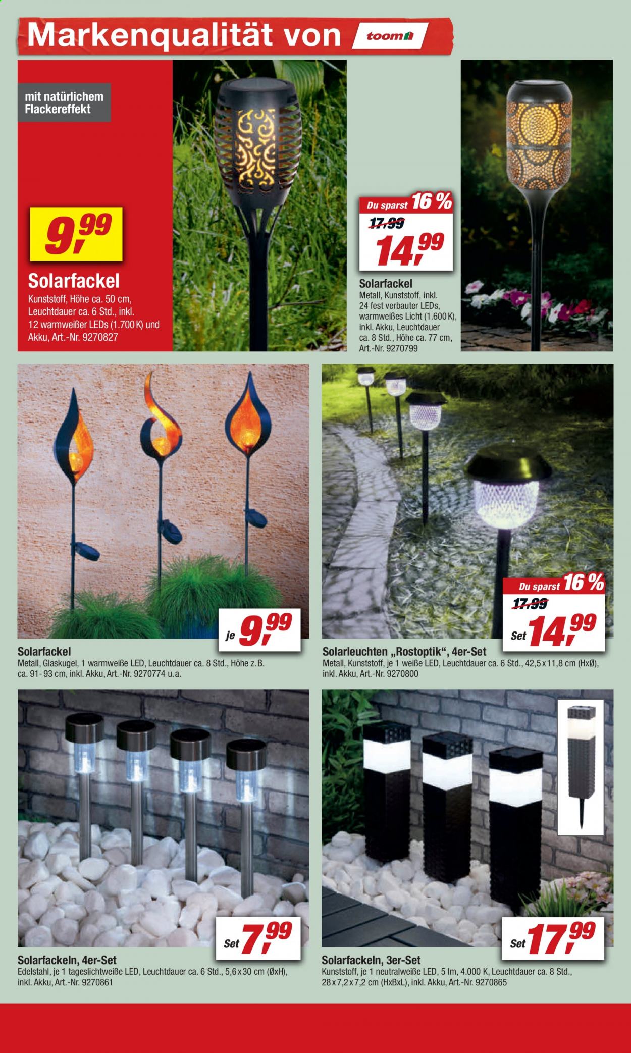 toom Baumarkt Prospekte  - 17.04.2021 - 23.04.2021. Seite 12
