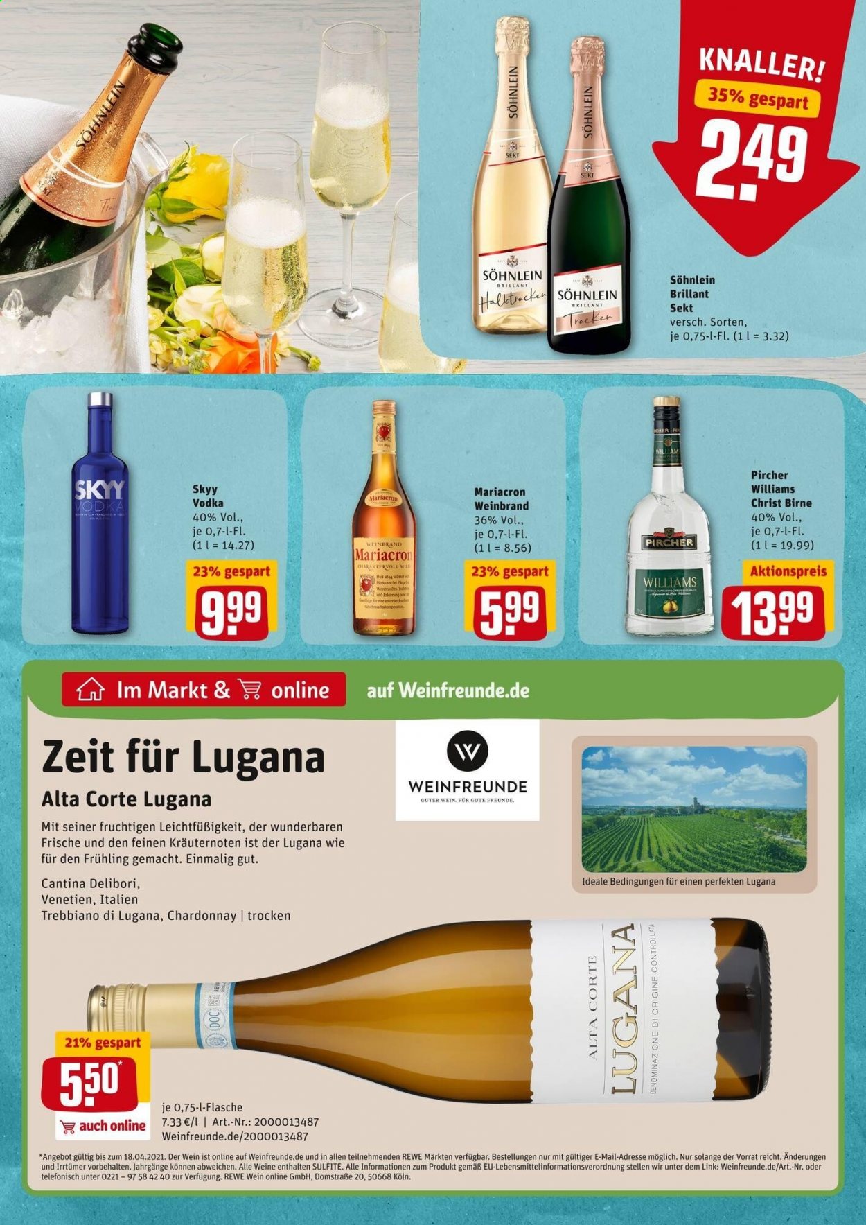 REWE Prospekte  - 12.04.2021 - 17.04.2021. Seite 19