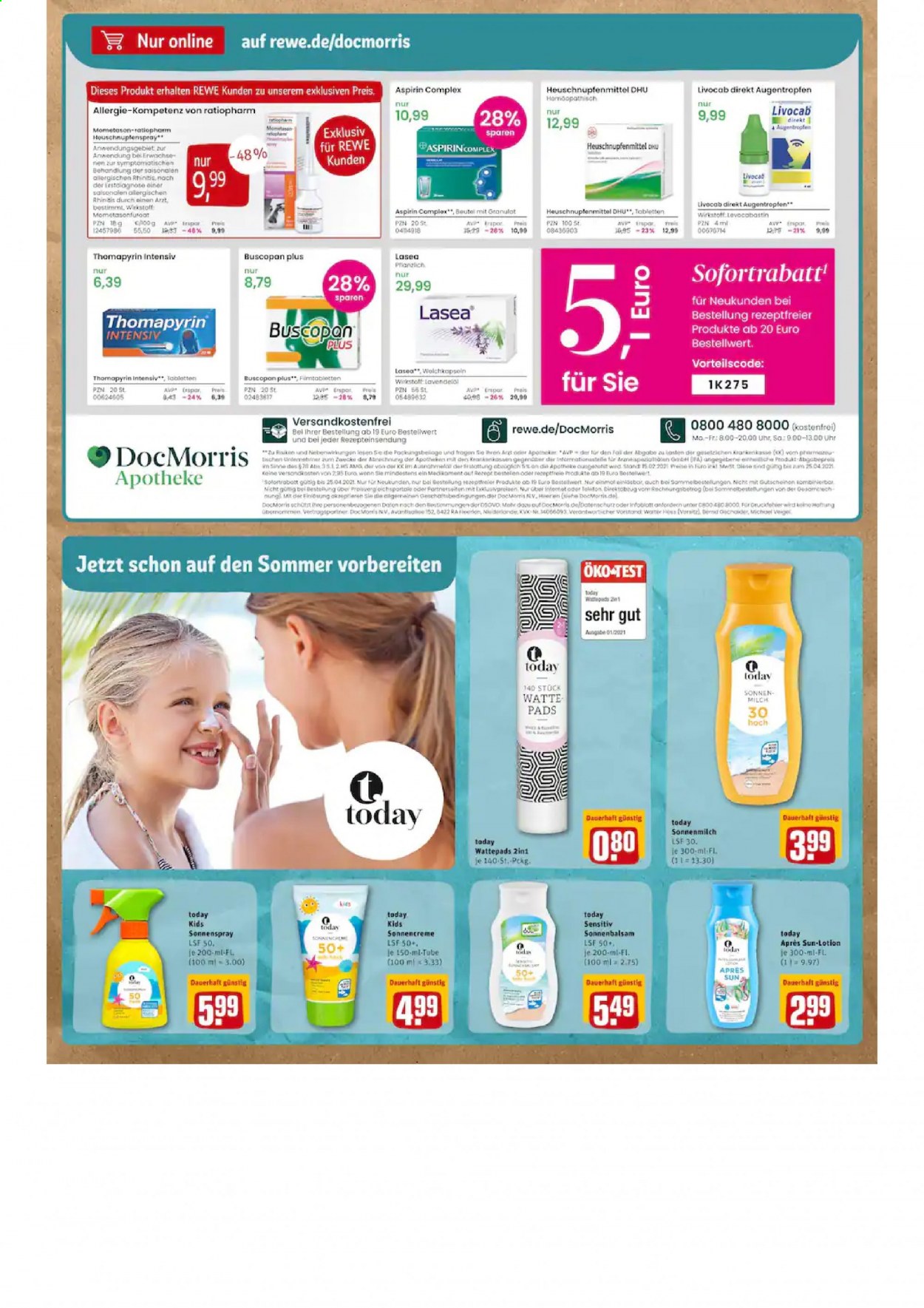 REWE Prospekte  - 12.04.2021 - 17.04.2021. Seite 19