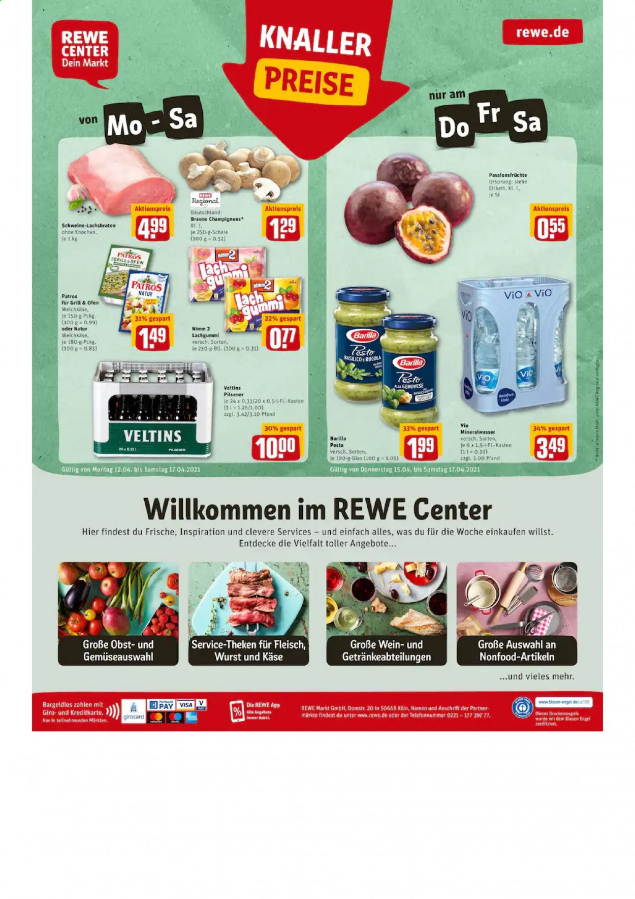 REWE Prospekte  - 12.04.2021 - 17.04.2021. Seite 24