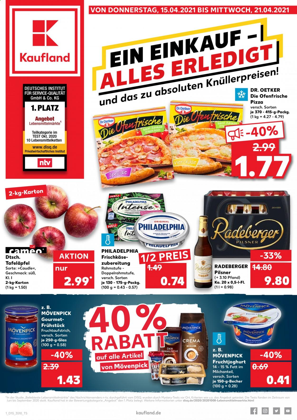 Kaufland Prospekte  - 15.04.2021 - 21.04.2021. Seite 1