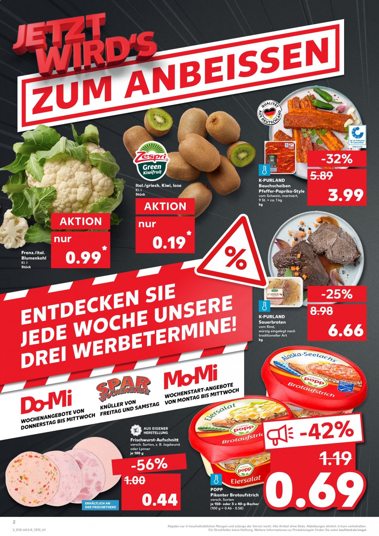 Kaufland Prospekte  - 15.04.2021 - 21.04.2021. Seite 2