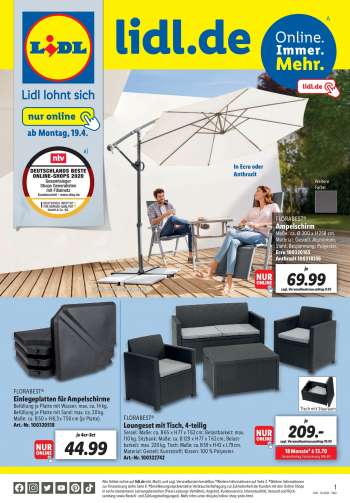Prospekte Lidl - 19.4.2021 - 25.4.2021.