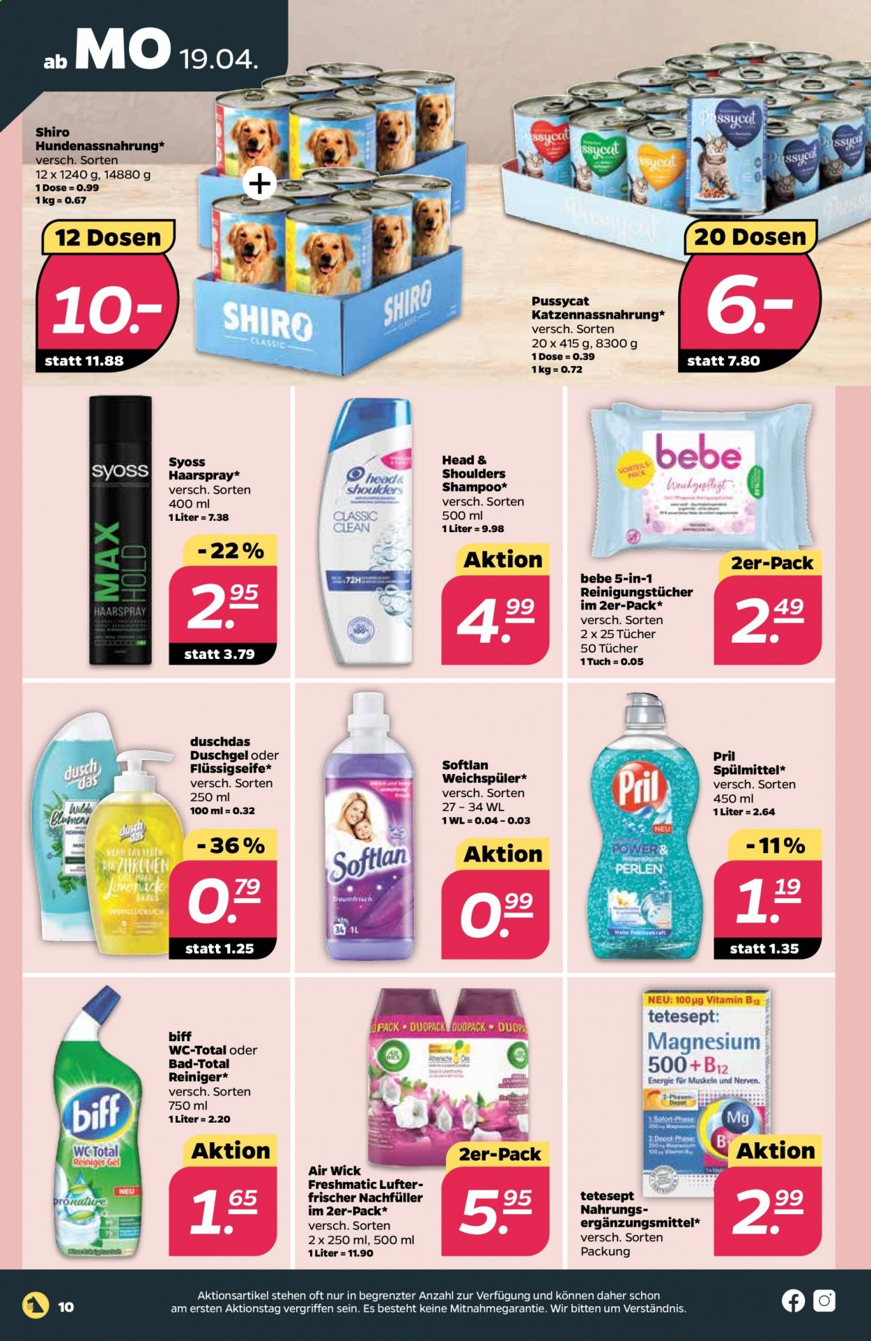 Netto Prospekte  - 19.04.2021 - 24.04.2021. Seite 10