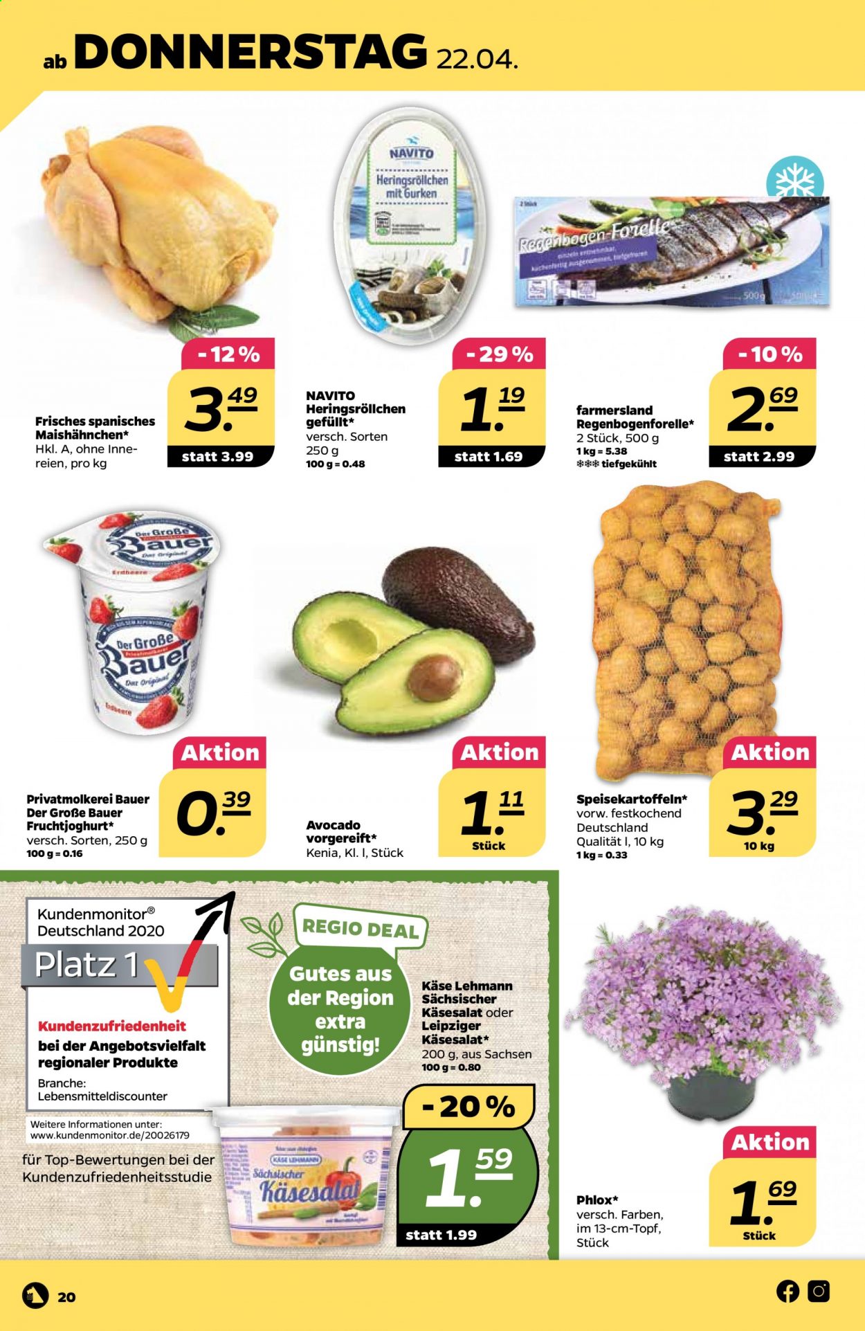 Netto Prospekte  - 19.04.2021 - 24.04.2021. Seite 20