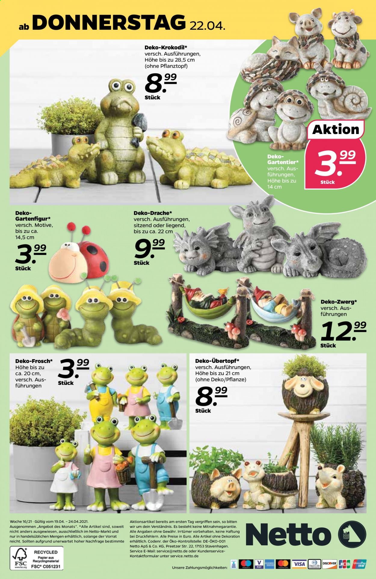 Netto Prospekte  - 19.04.2021 - 24.04.2021. Seite 28