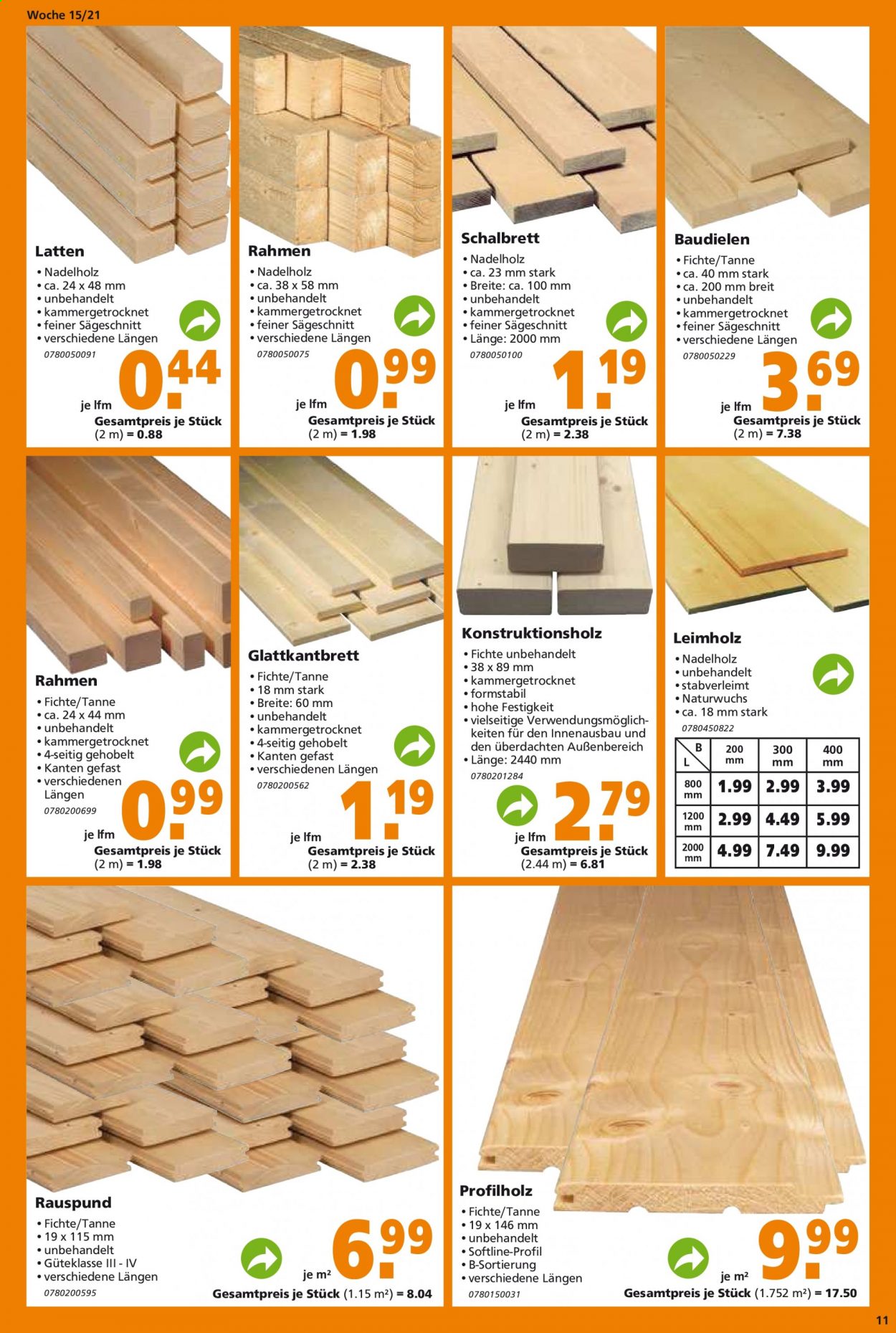 Globus Baumarkt Prospekte  - 13.04.2021 - 20.04.2021. Seite 11