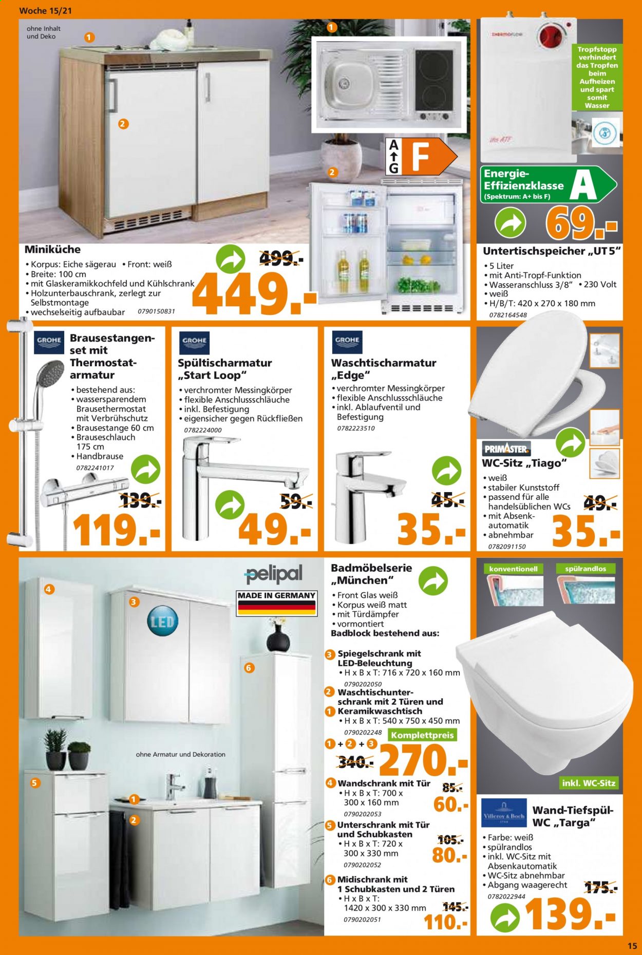 Globus Baumarkt Prospekte  - 13.04.2021 - 20.04.2021. Seite 15