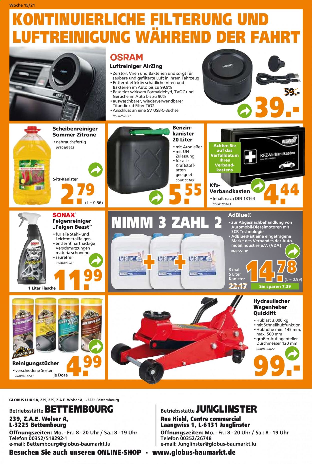 Globus Baumarkt Prospekte  - 13.04.2021 - 20.04.2021. Seite 20