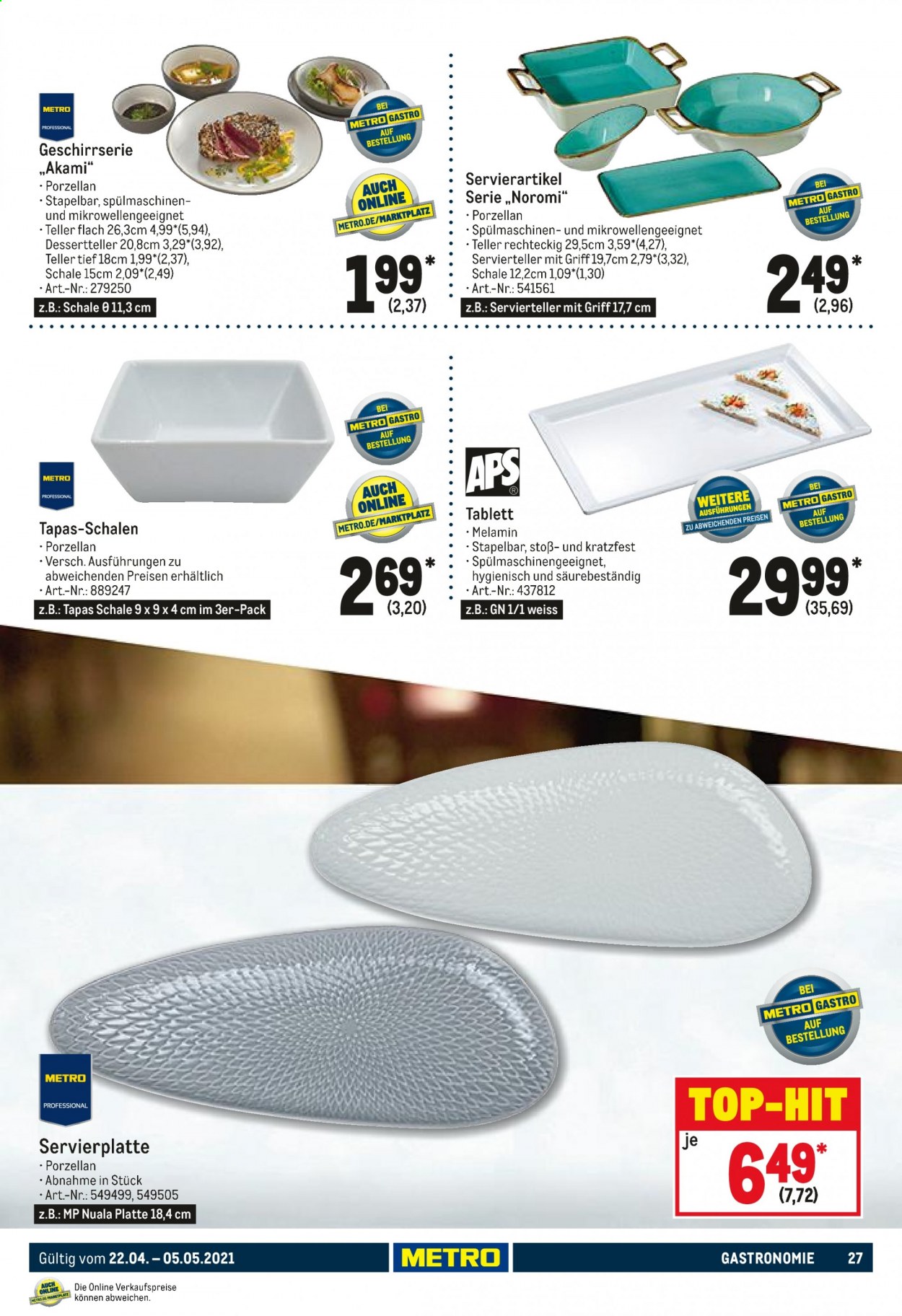 Metro Prospekte  - 22.04.2021 - 5.05.2021. Seite 27