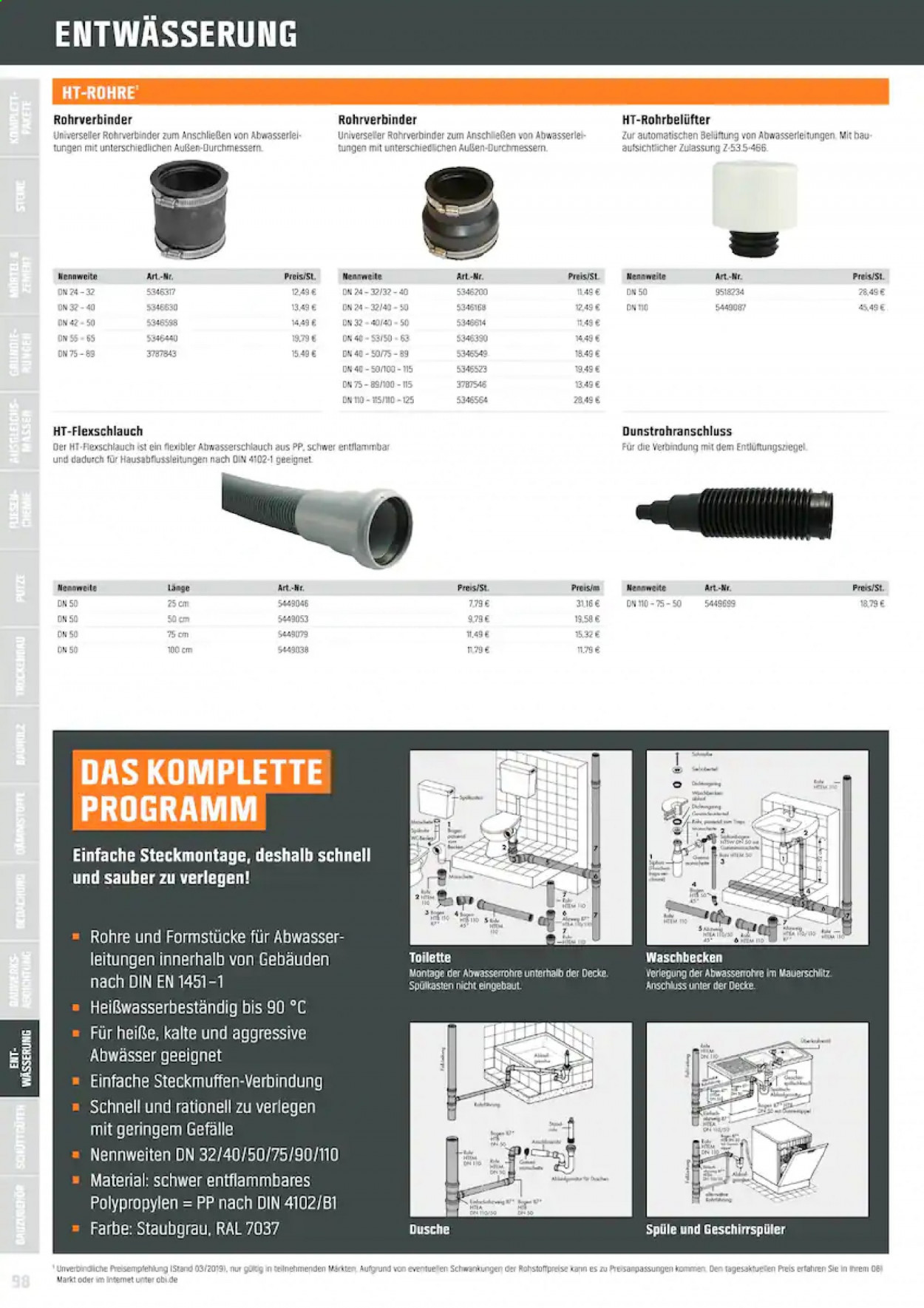 OBI Prospekte  - 15.04.2021 - 28.02.2022. Seite 98