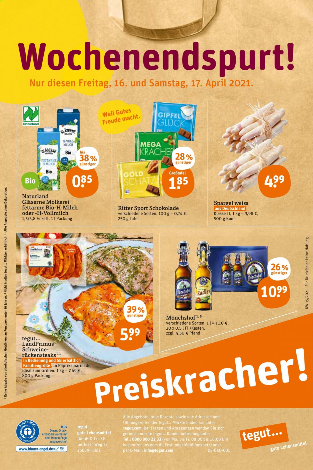 tegut... Prospekte  - 12.04.2021 - 17.04.2021. Seite 26