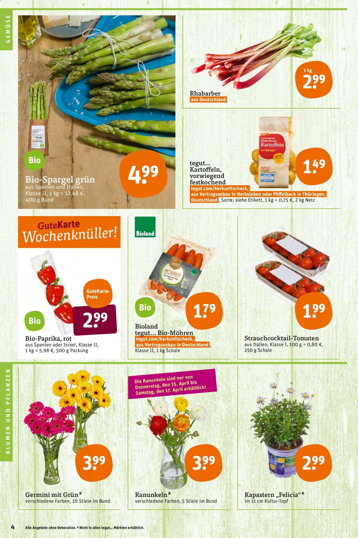 tegut... Prospekte  - 12.04.2021 - 17.04.2021. Seite 6