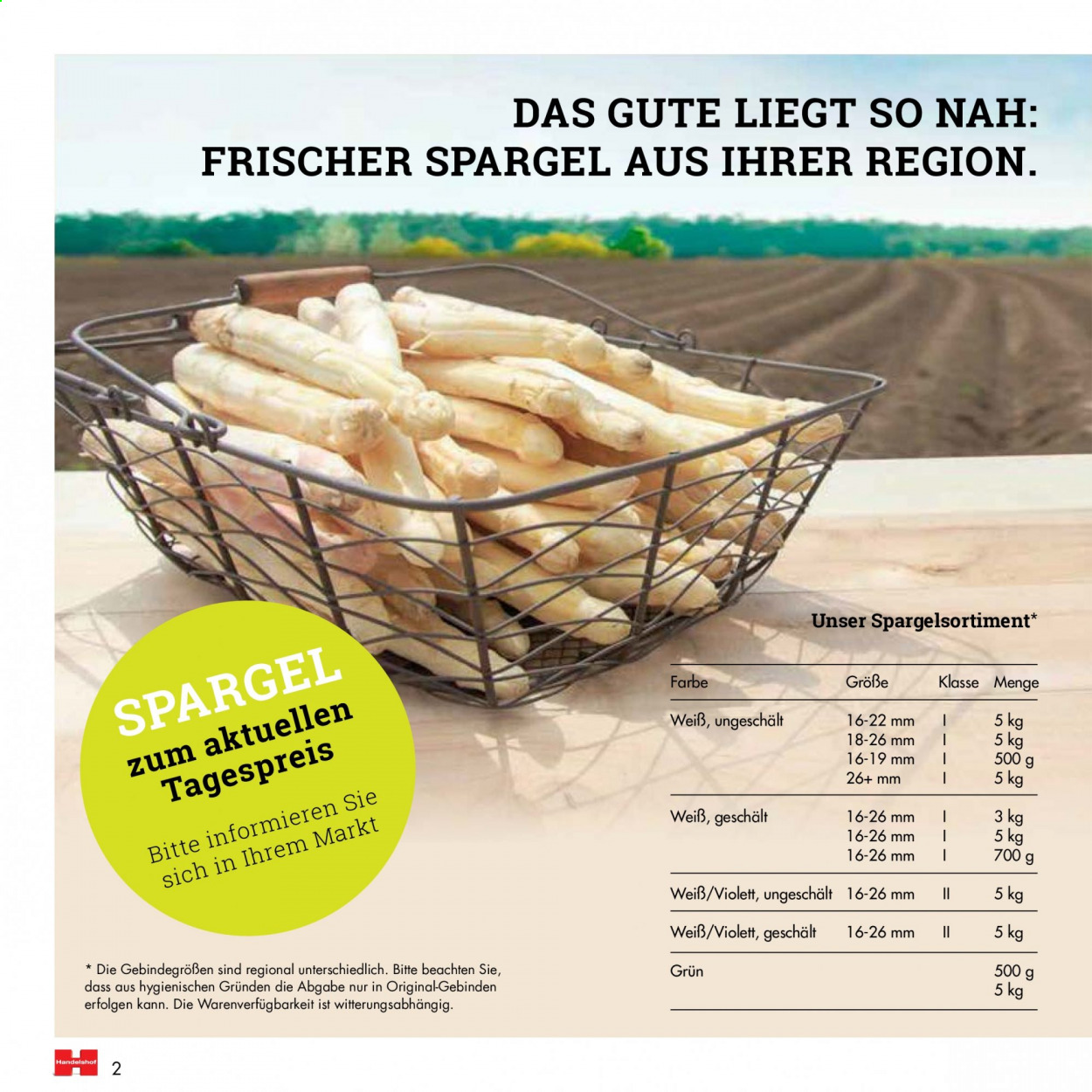 Handelshof Prospekte  - 22.04.2021 - 5.05.2021. Seite 2