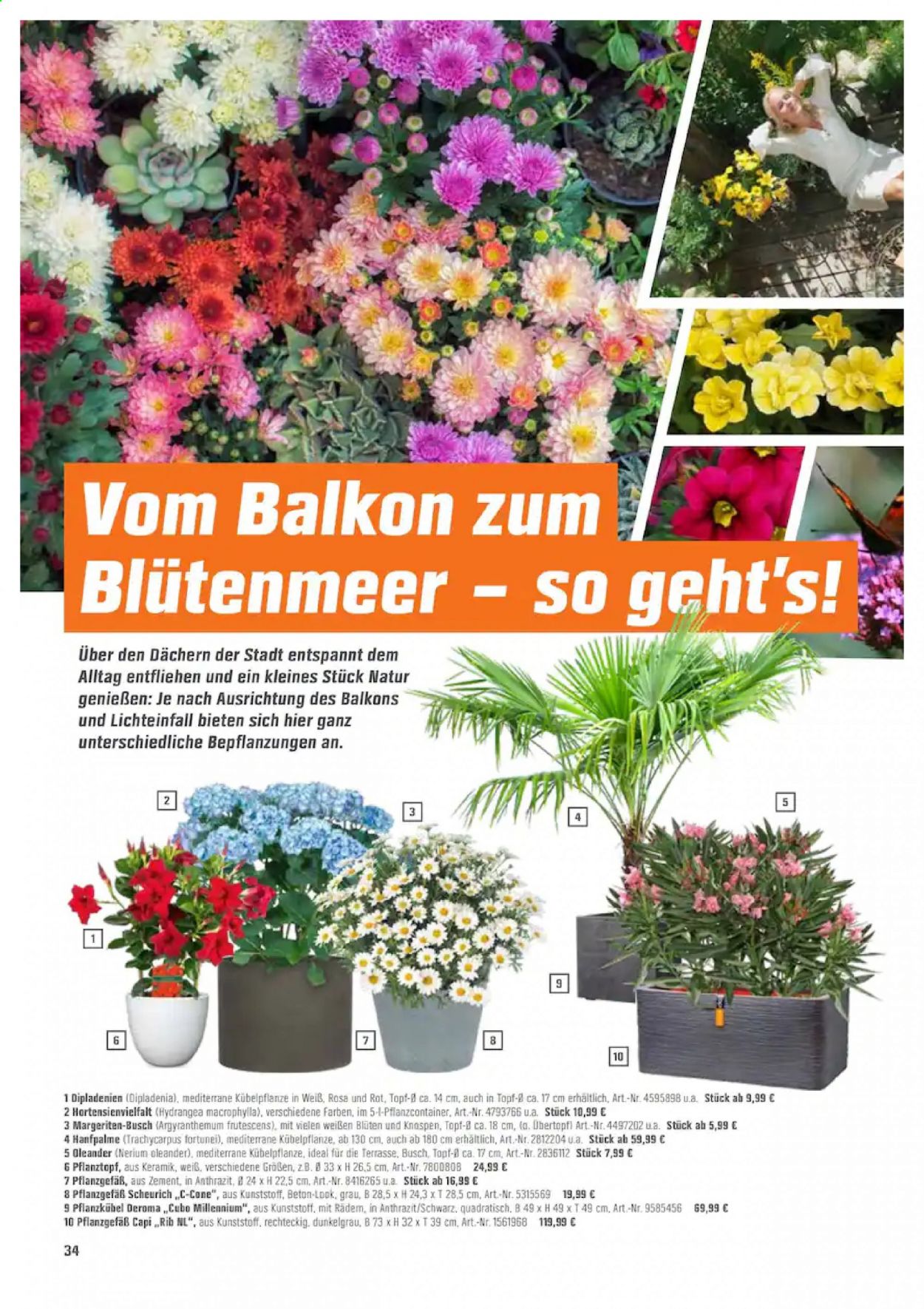 OBI Prospekte  - 14.04.2021 - 1.05.2021. Seite 34