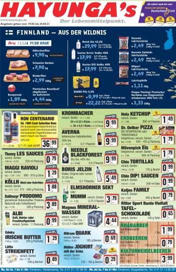 Prospekte Edeka - 19.4.2021 - 24.4.2021.