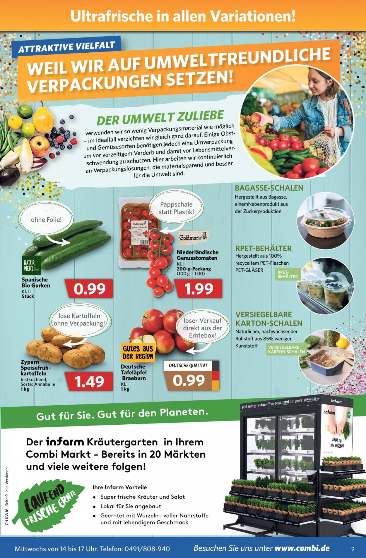 Combi Prospekte  - 19.04.2021 - 24.04.2021. Seite 9