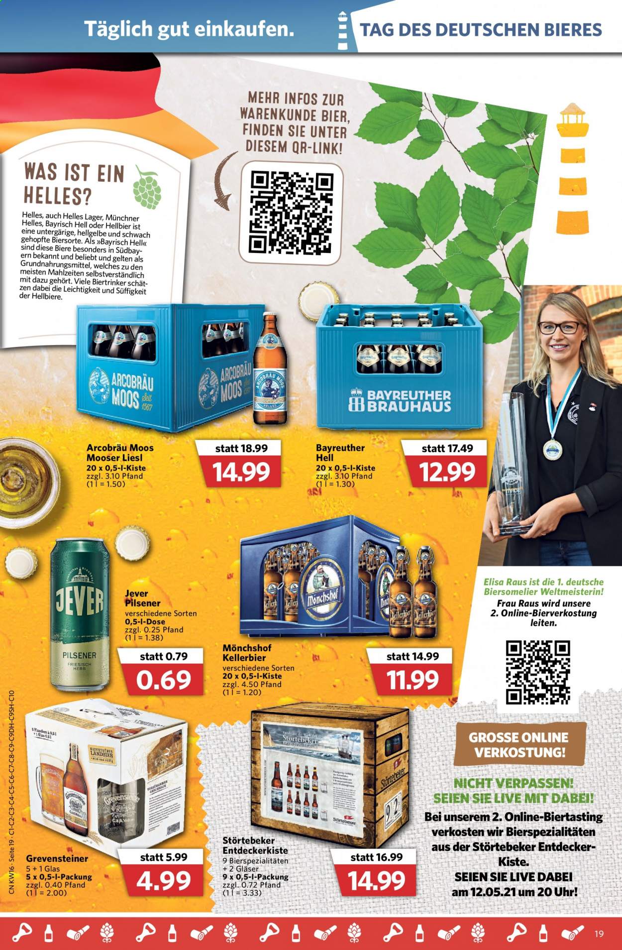 Combi Prospekte  - 19.04.2021 - 24.04.2021. Seite 19