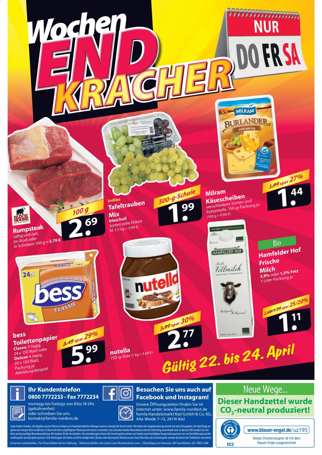 famila Prospekte  - 19.04.2021 - 24.04.2021. Seite 32
