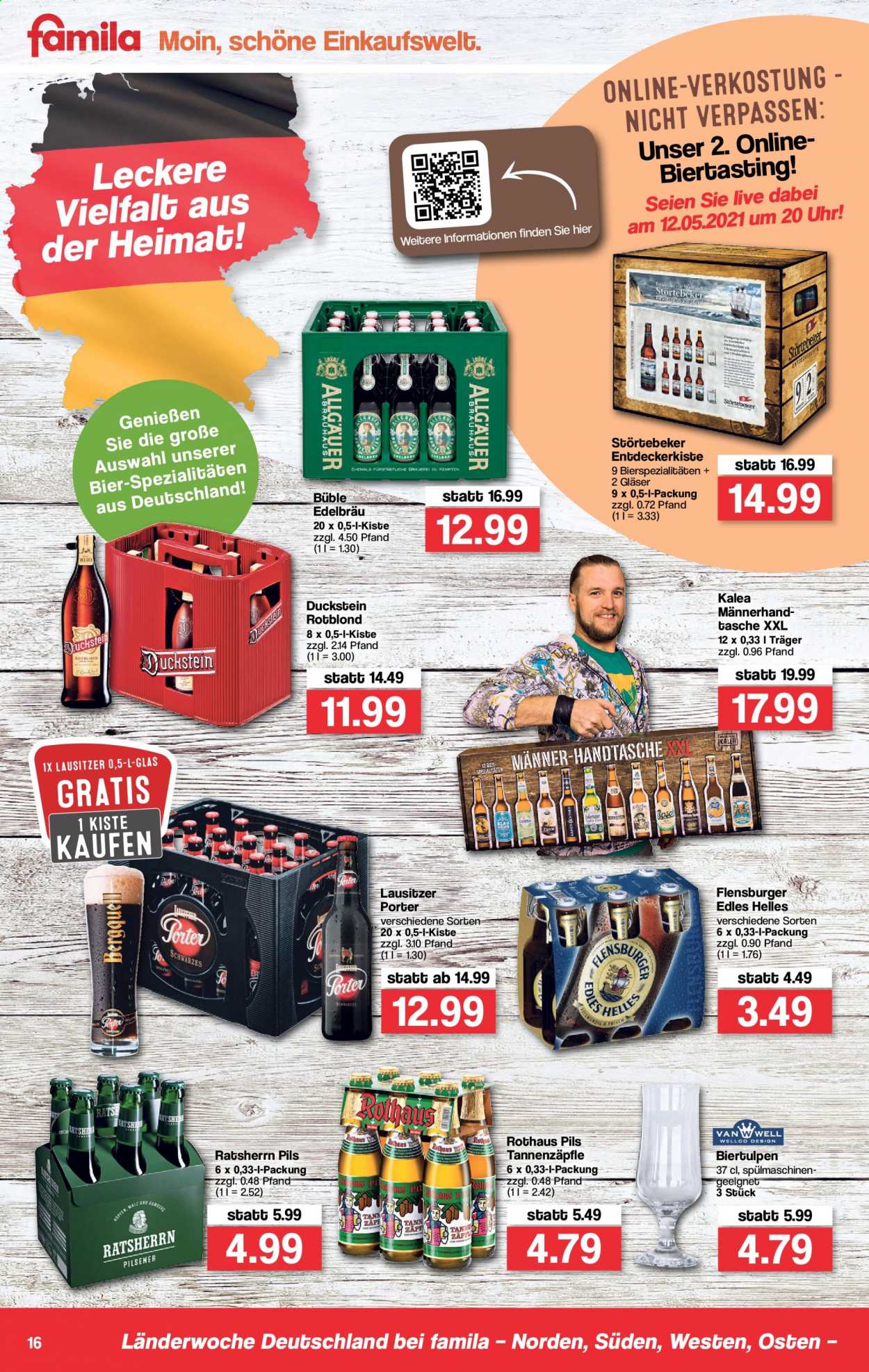 famila Prospekte  - 19.04.2021 - 24.04.2021. Seite 16
