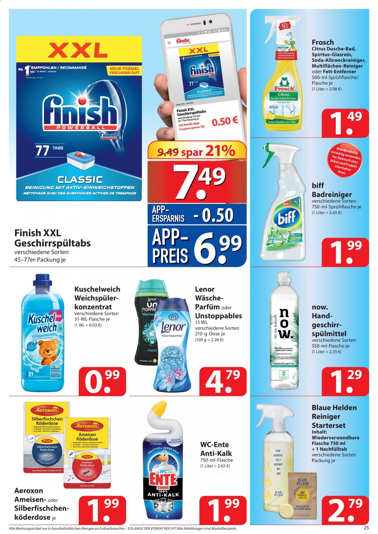 famila Prospekte  - 19.04.2021 - 24.04.2021. Seite 25