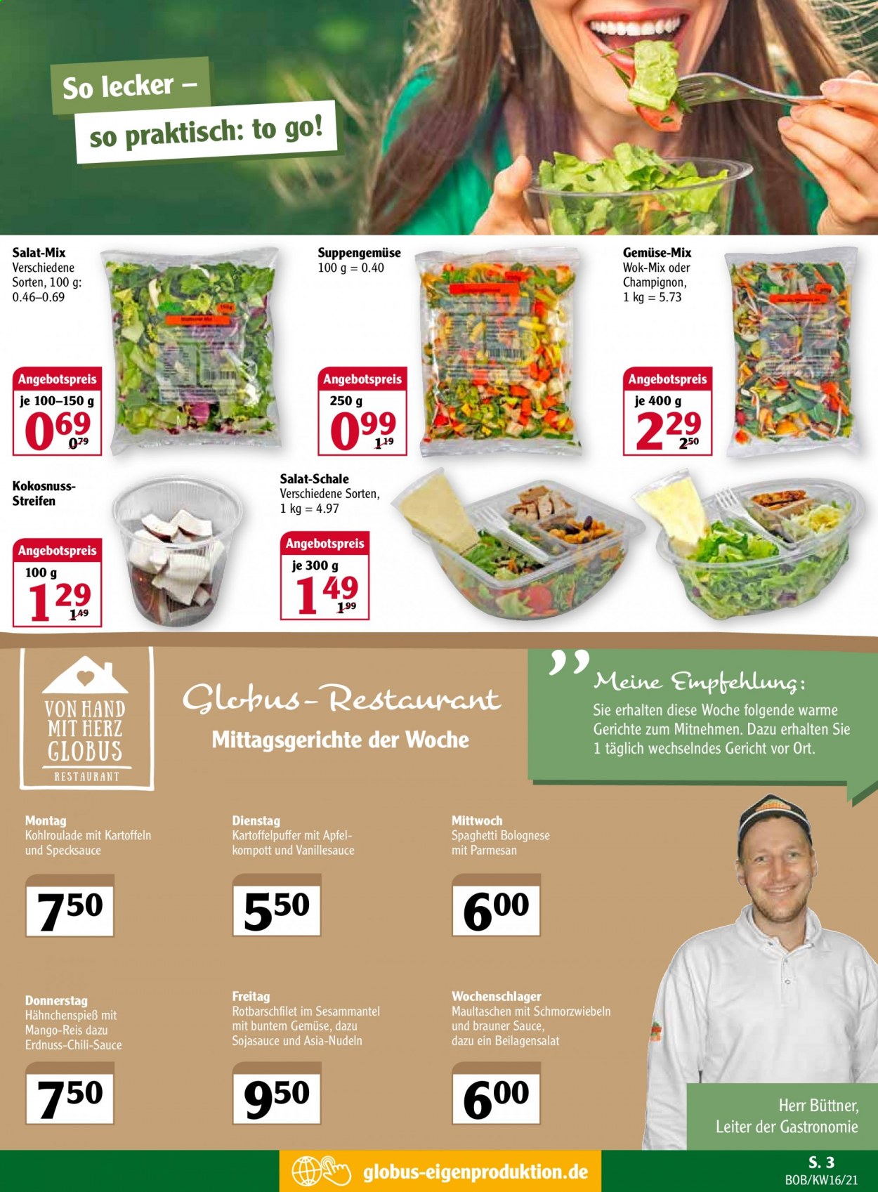 Globus Prospekte  - 19.04.2021 - 24.04.2021. Seite 3