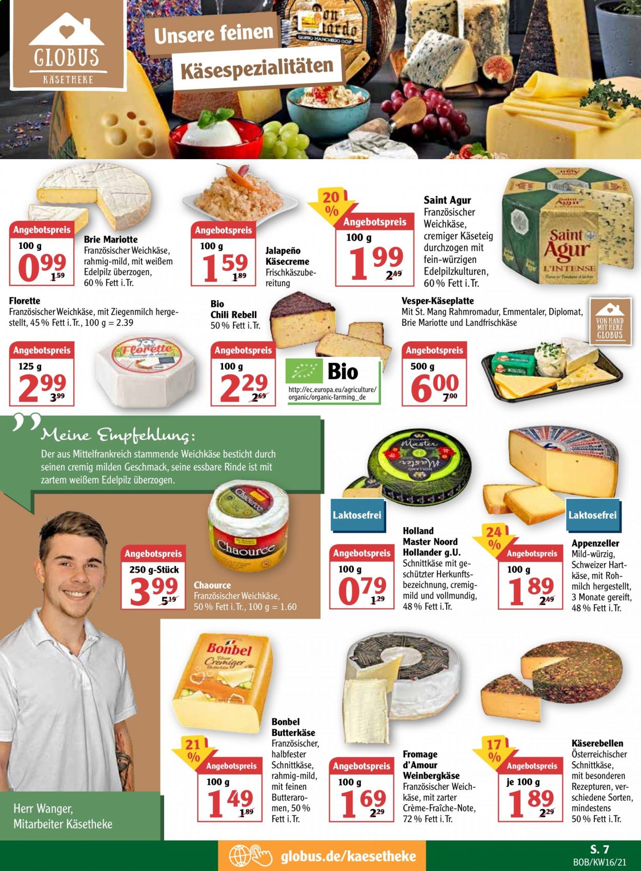 Globus Prospekte  - 19.04.2021 - 24.04.2021. Seite 7